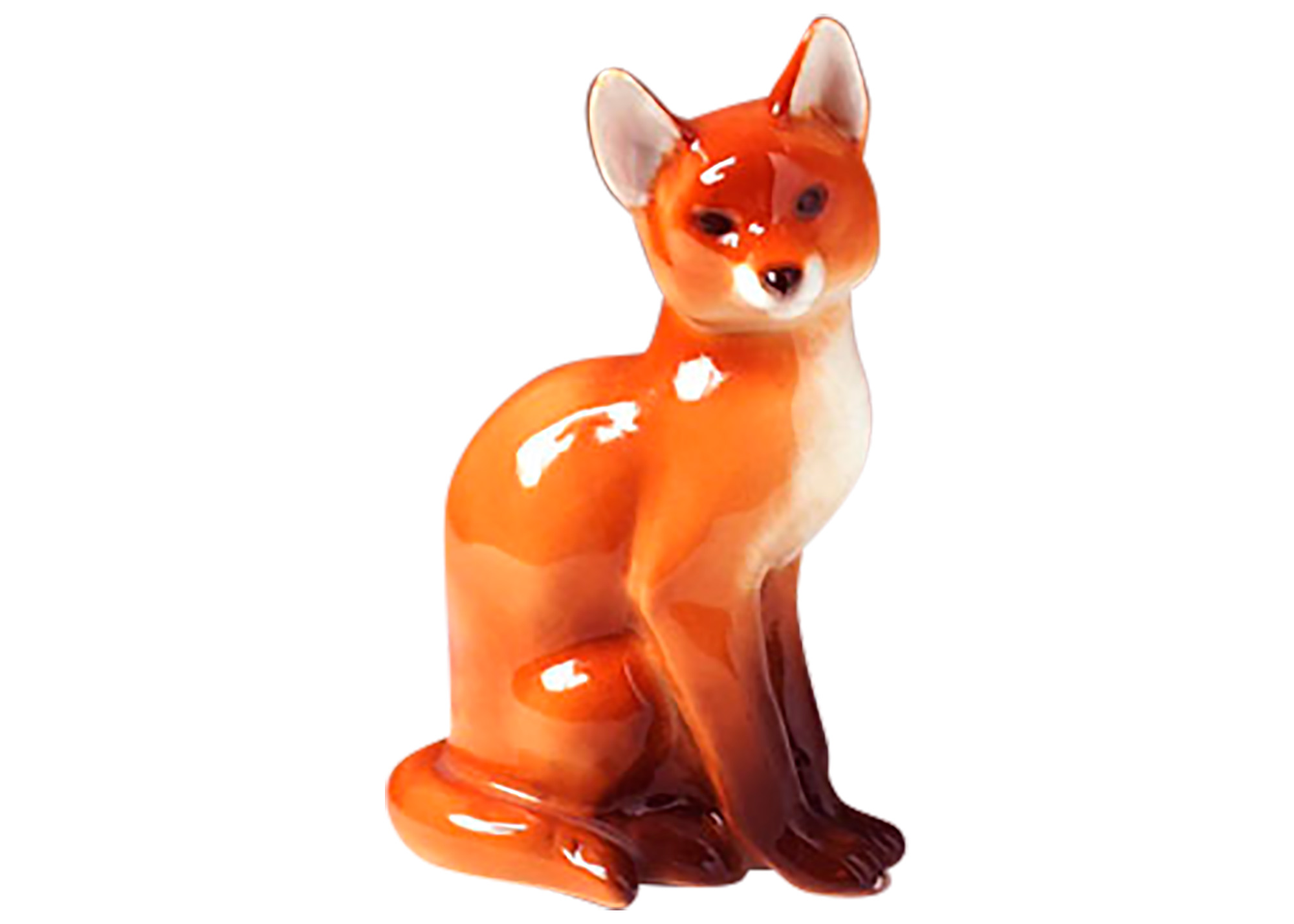 Buy Sitting Fox Figurine at GoldenCockerel.com