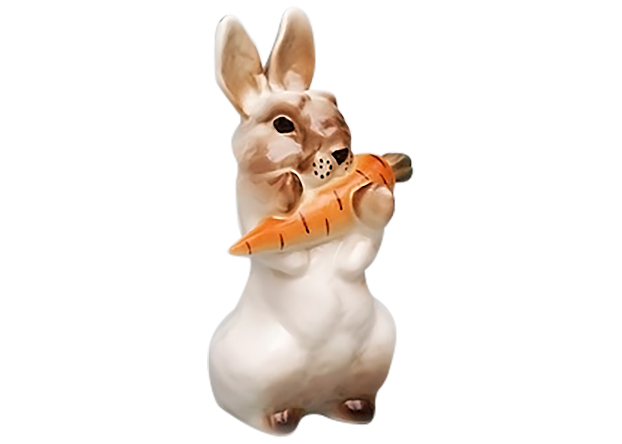 Buy Bunny w/ Carrot Figurine 3.5" at GoldenCockerel.com