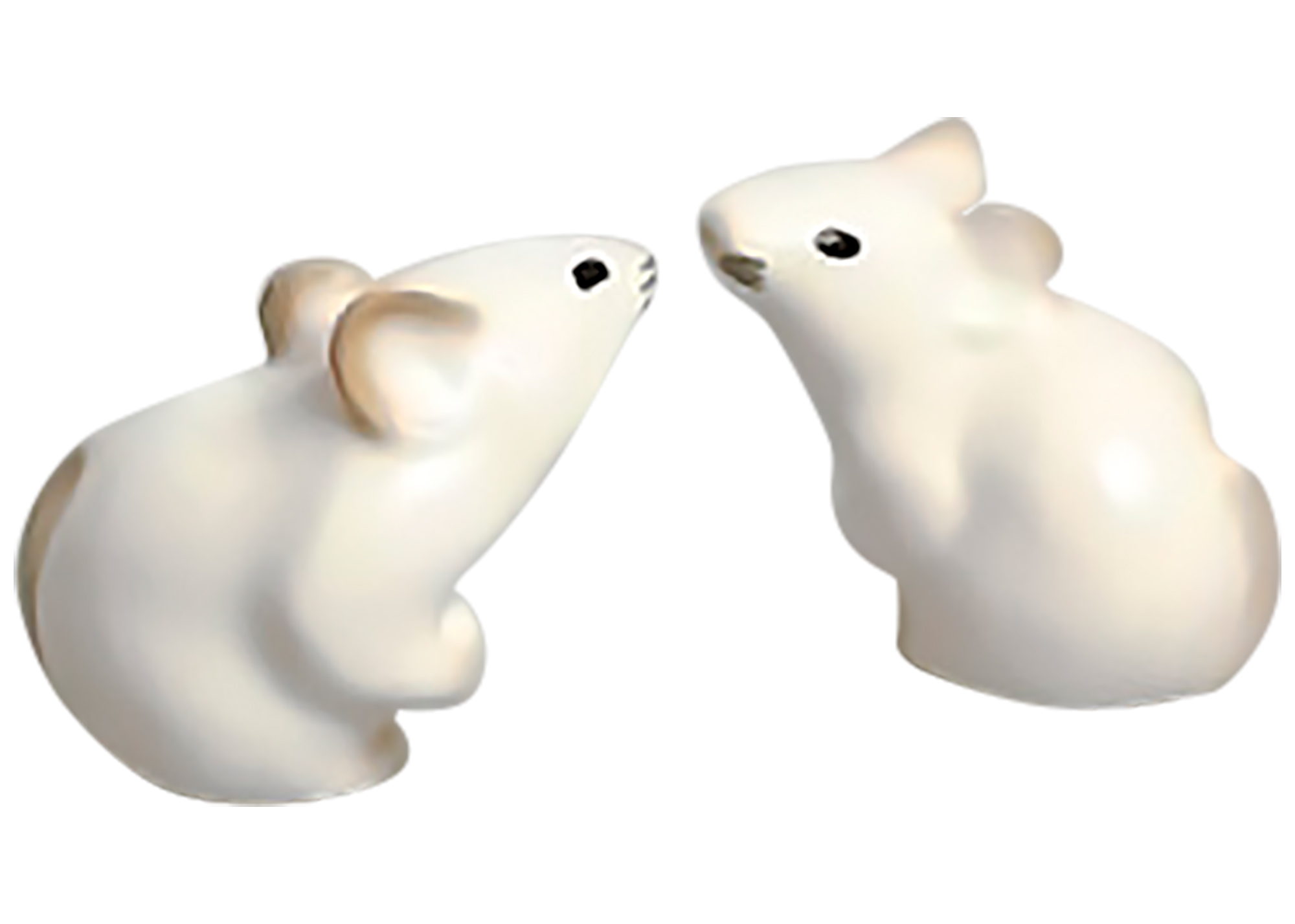 Buy Small White Mouse Figurine at GoldenCockerel.com