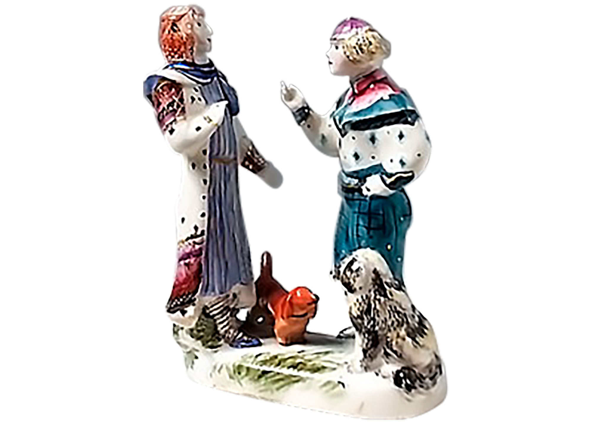 Buy Two Women Meeting Figurine at GoldenCockerel.com
