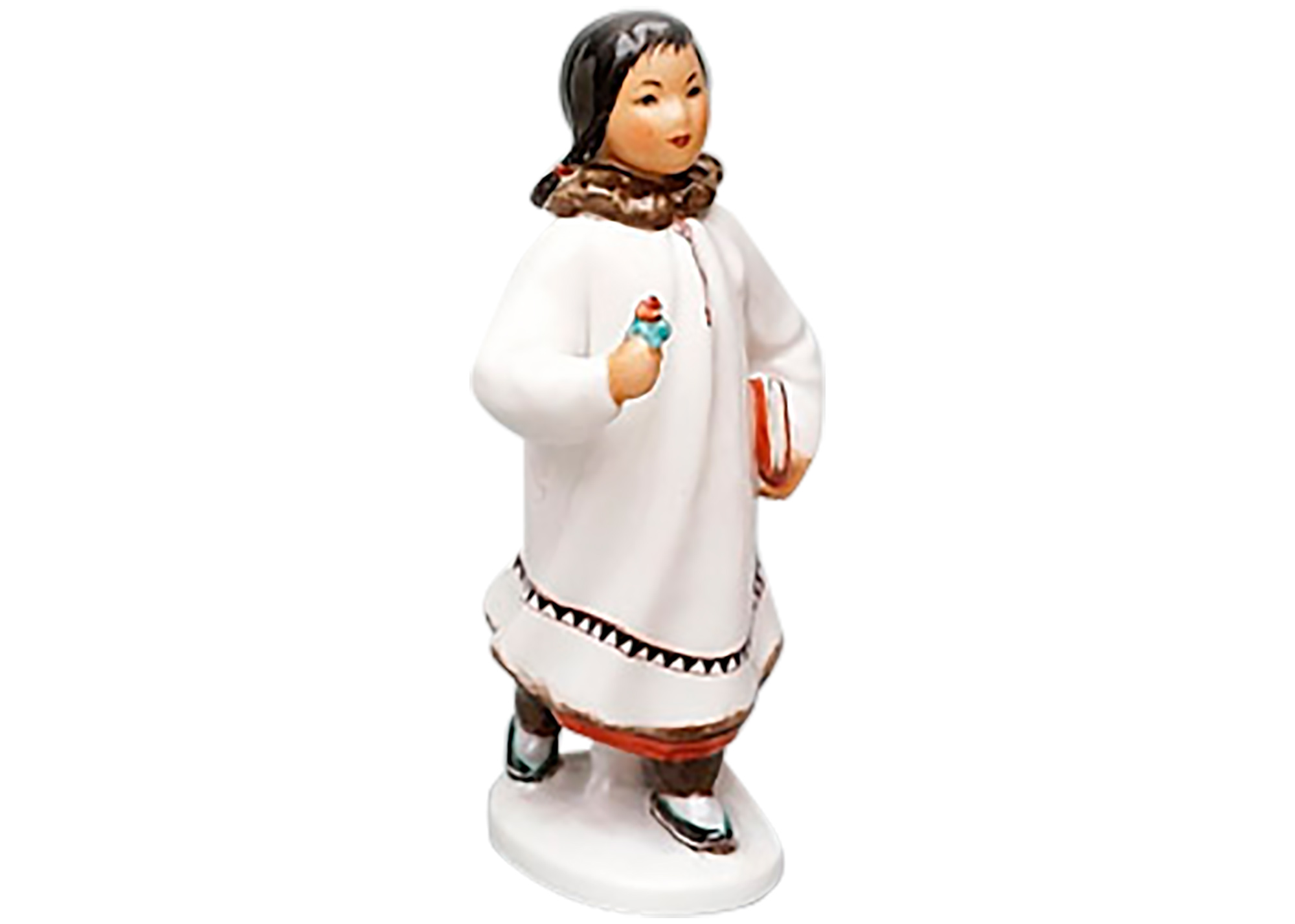 Buy Yakut Girl With Flower Figurine at GoldenCockerel.com