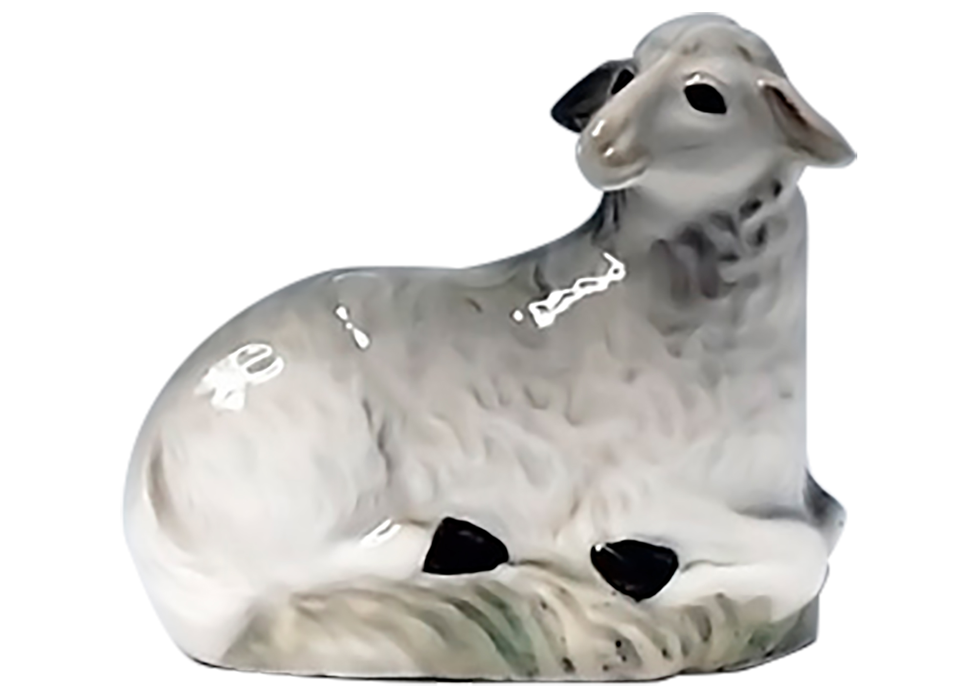 Buy Sheep on Grass Pedestal Figurine at GoldenCockerel.com