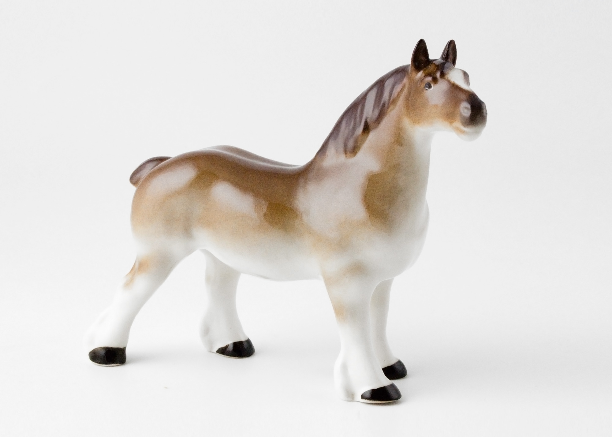 Buy Percheron Horse Figurine at GoldenCockerel.com