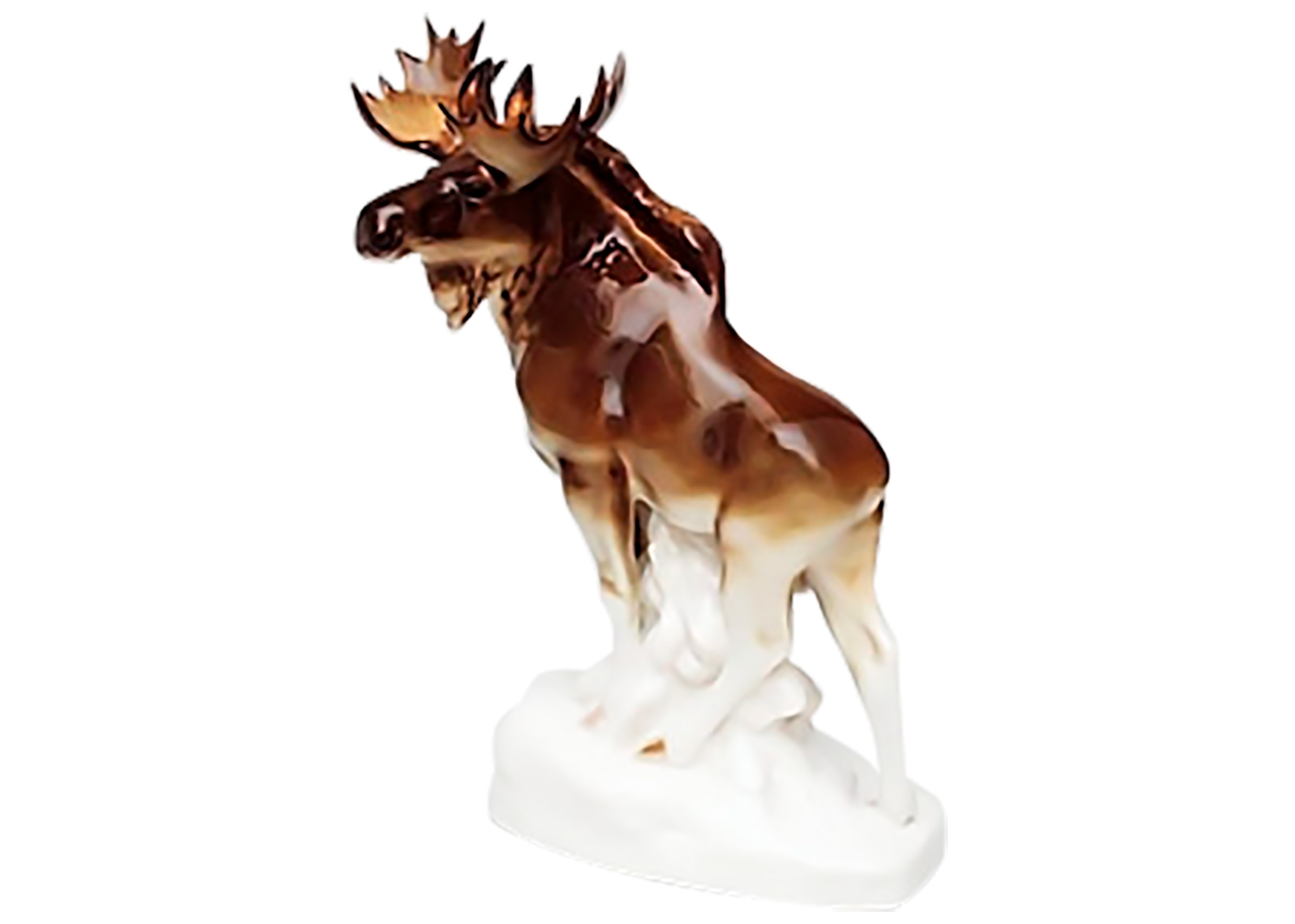 Buy Large Bull Moose Figurine at GoldenCockerel.com