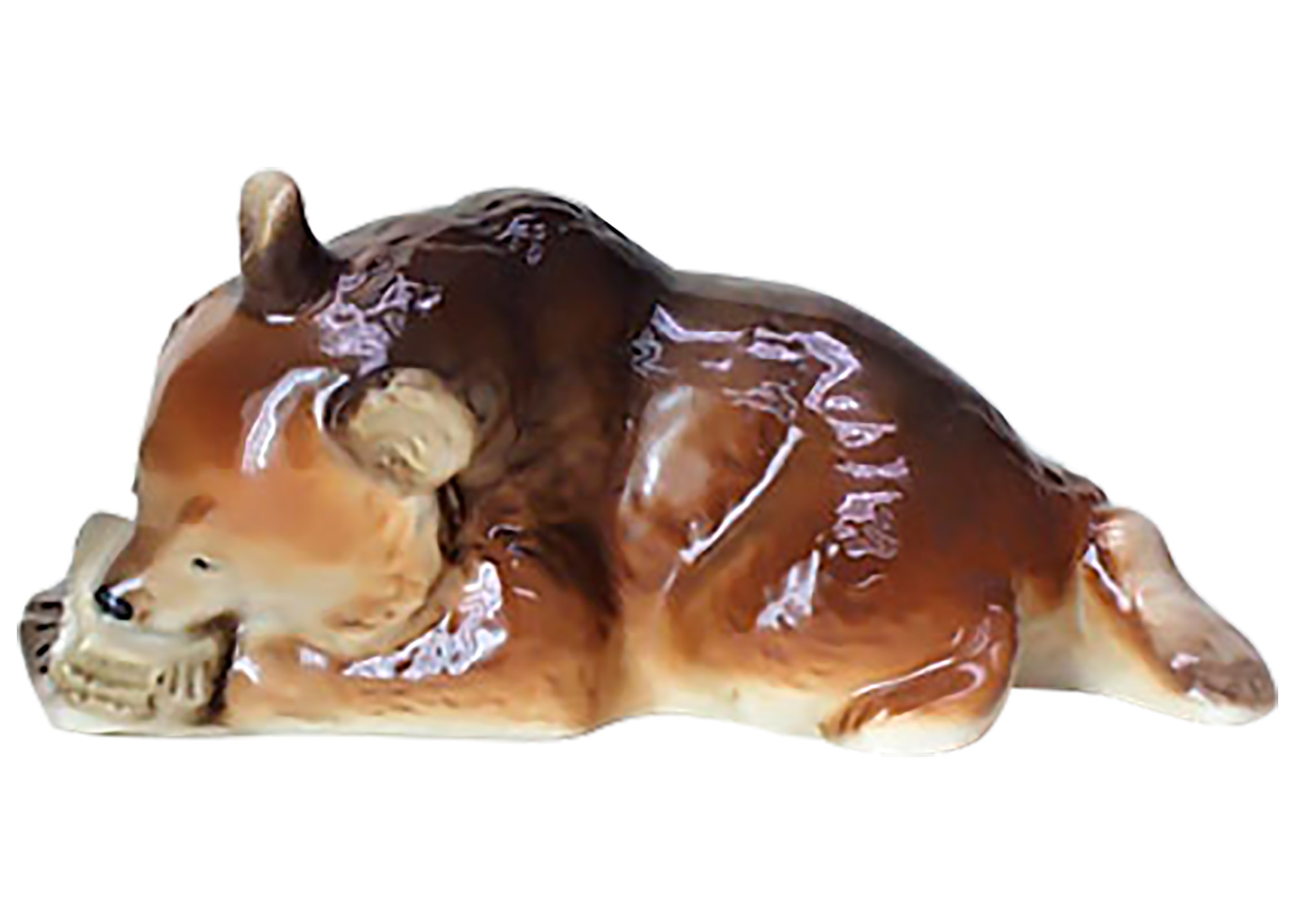 Buy Bear Eating Honeycomb Figurine at GoldenCockerel.com