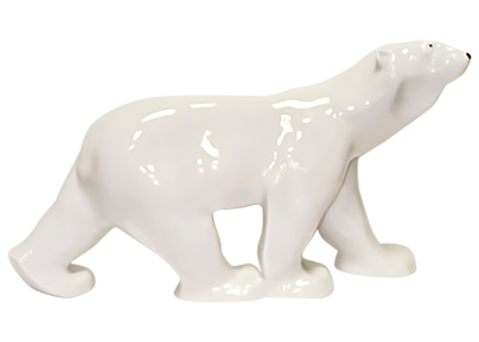 Buy Porcelain Polar Bear Walking at GoldenCockerel.com