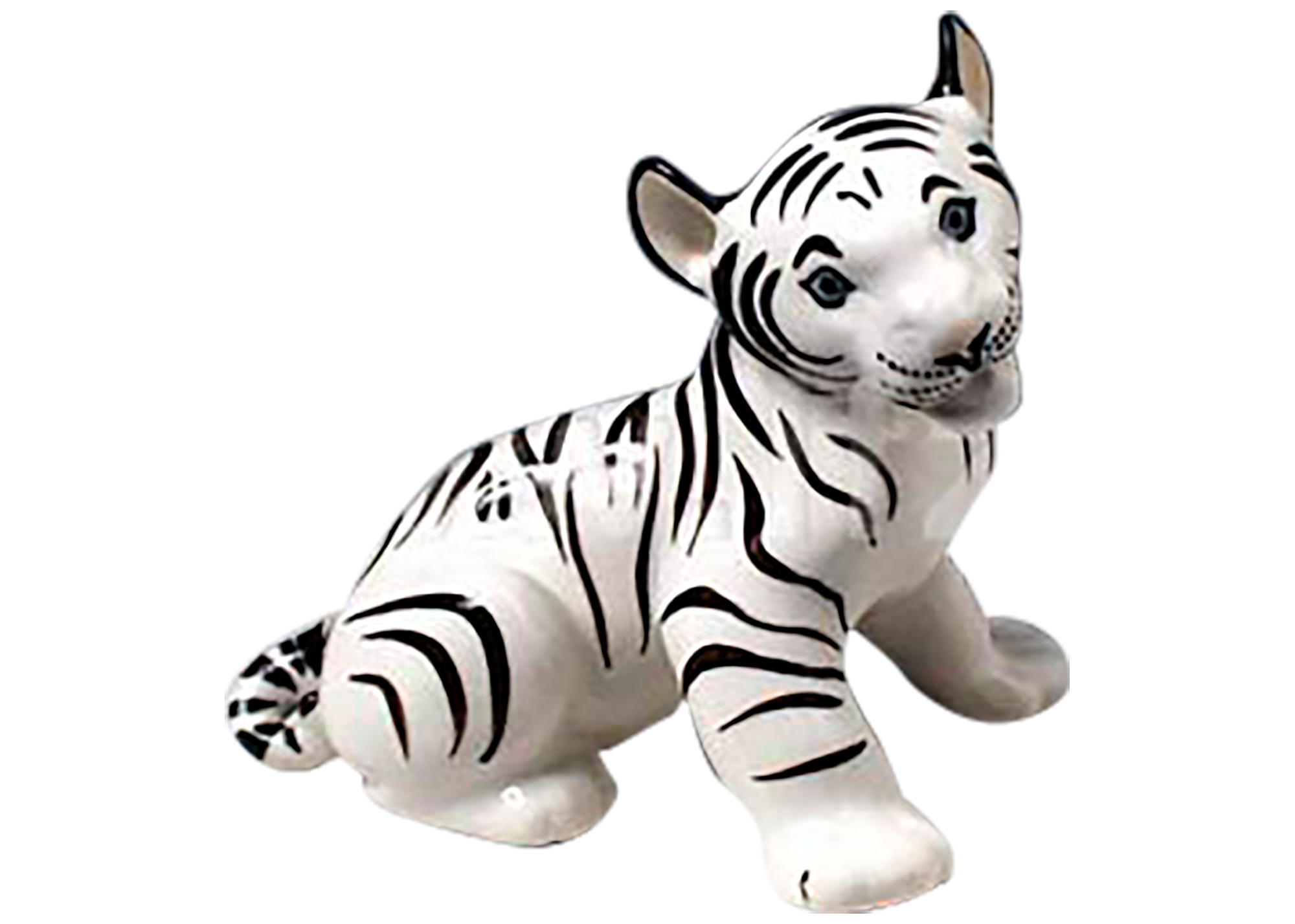 Buy White Tiger Cub Figurine at GoldenCockerel.com