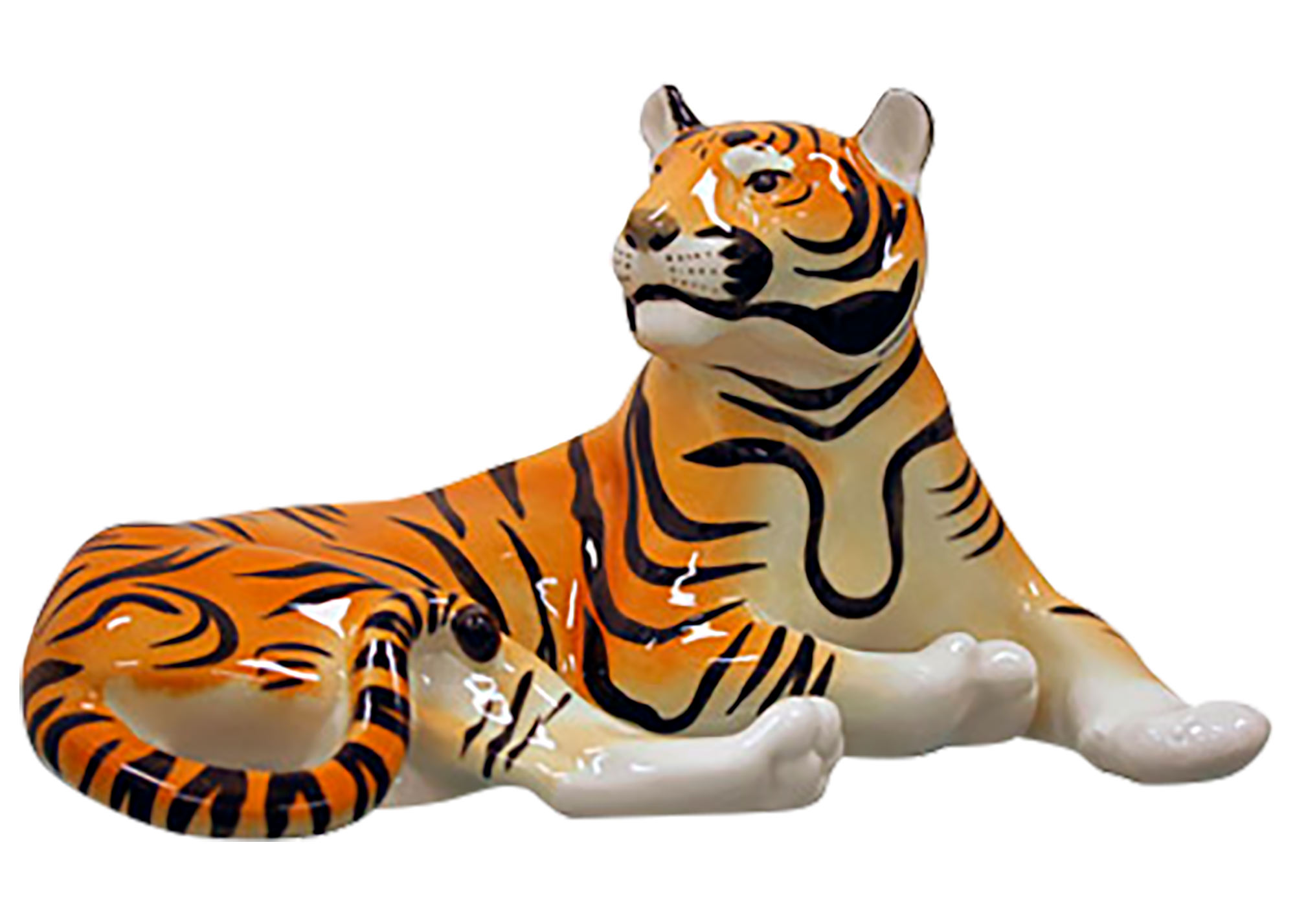 Buy Siberian Tiger Sulpture at GoldenCockerel.com