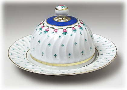 Buy Anastasia Butter Dish at GoldenCockerel.com