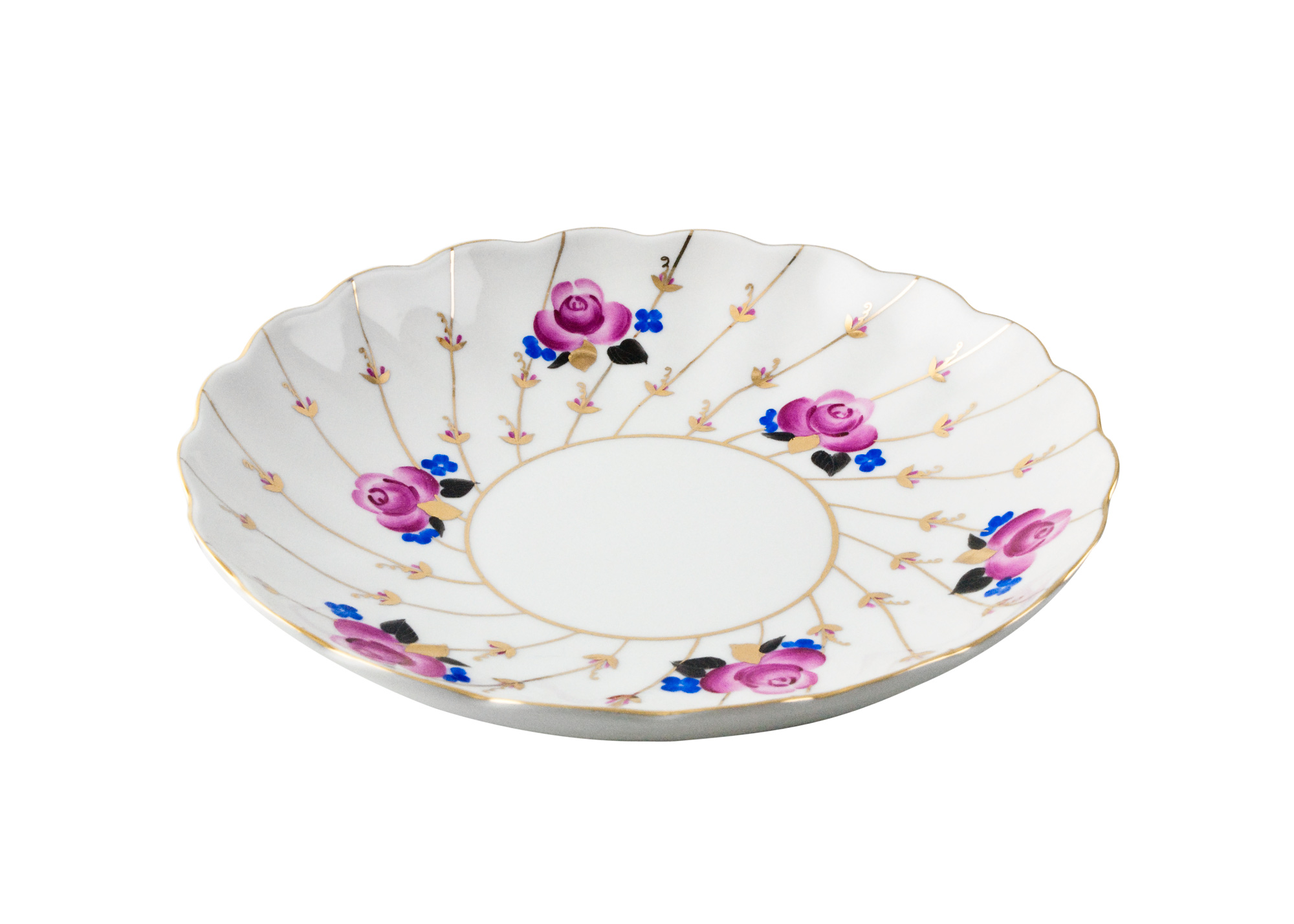 Buy Antique Roses Cake Dish 8.5" at GoldenCockerel.com