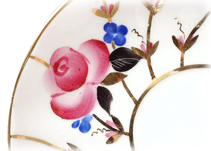 Buy Antique Roses Dessert Plate at GoldenCockerel.com