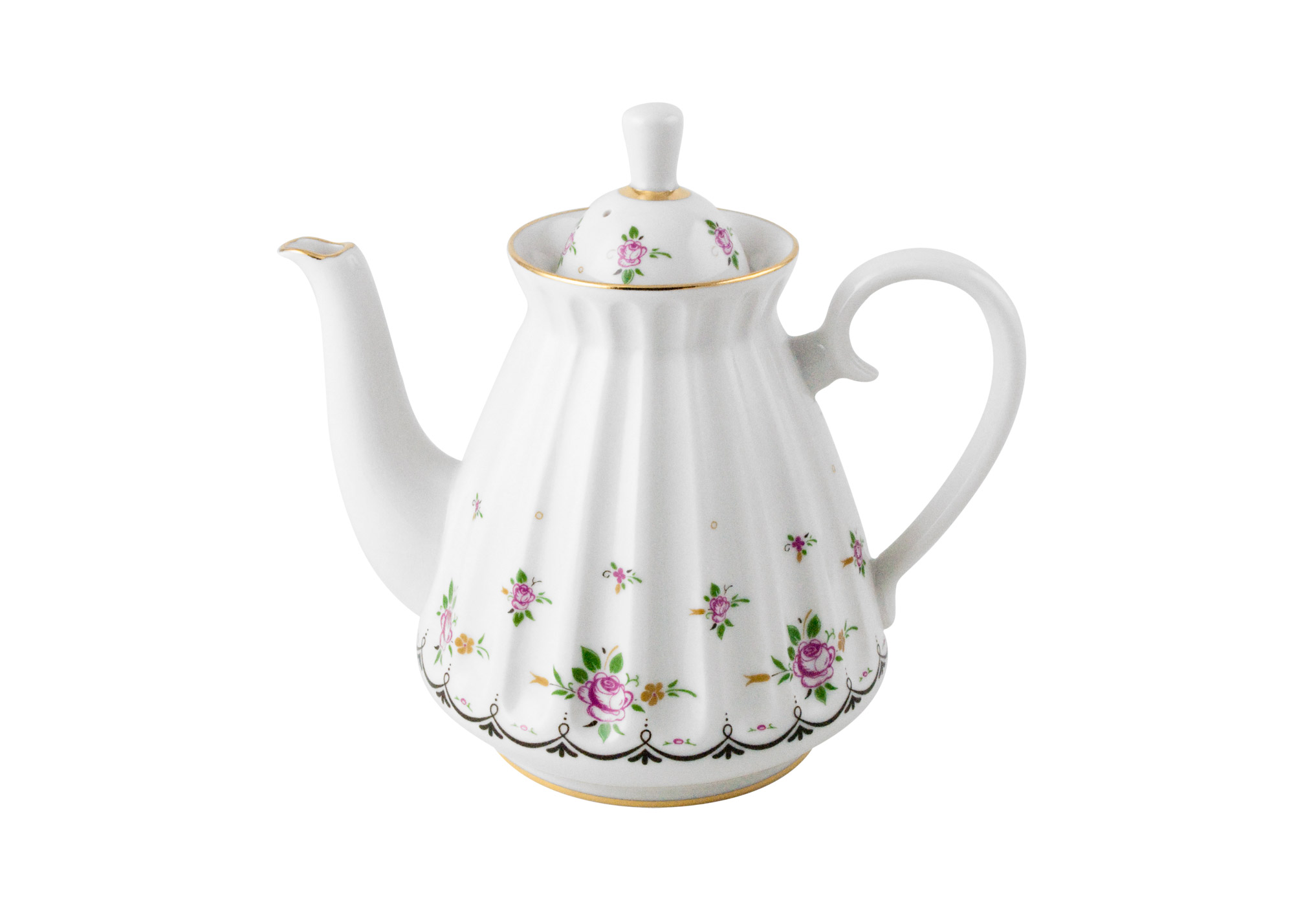 Buy Arabesque Teapot, 3-cup at GoldenCockerel.com