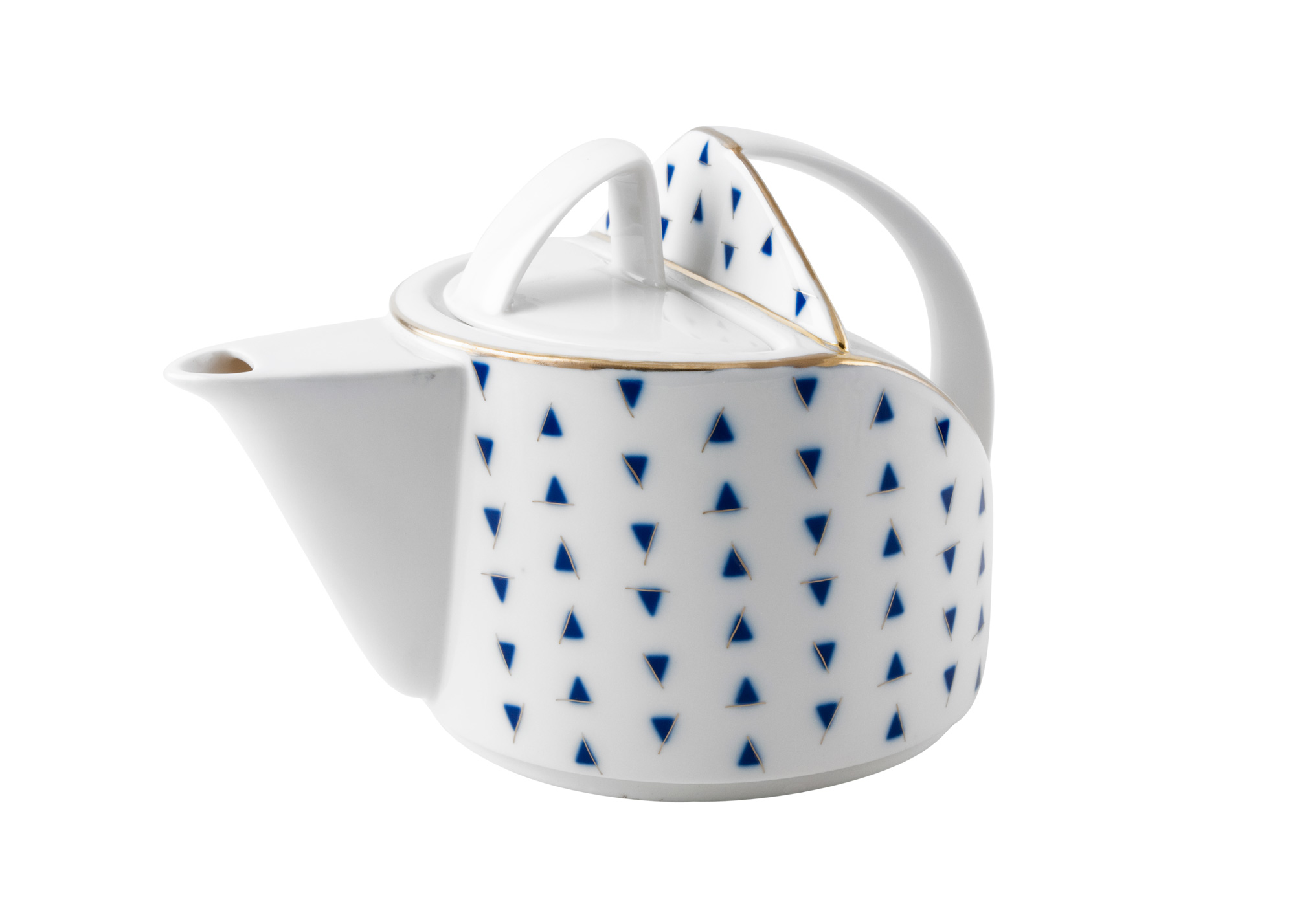 Buy Baltic Ice Porcelain Teapot at GoldenCockerel.com
