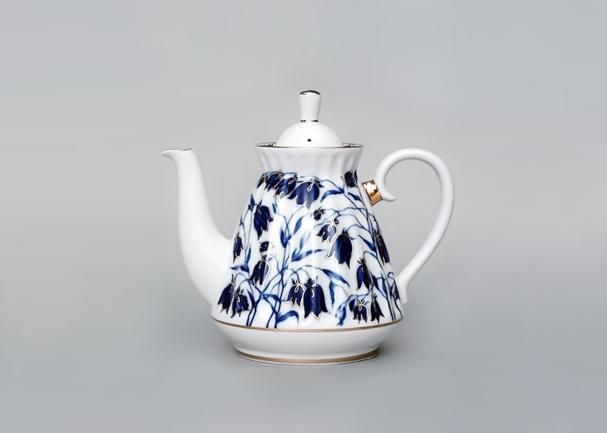Buy Blue Bells Teapot, 3 cup at GoldenCockerel.com