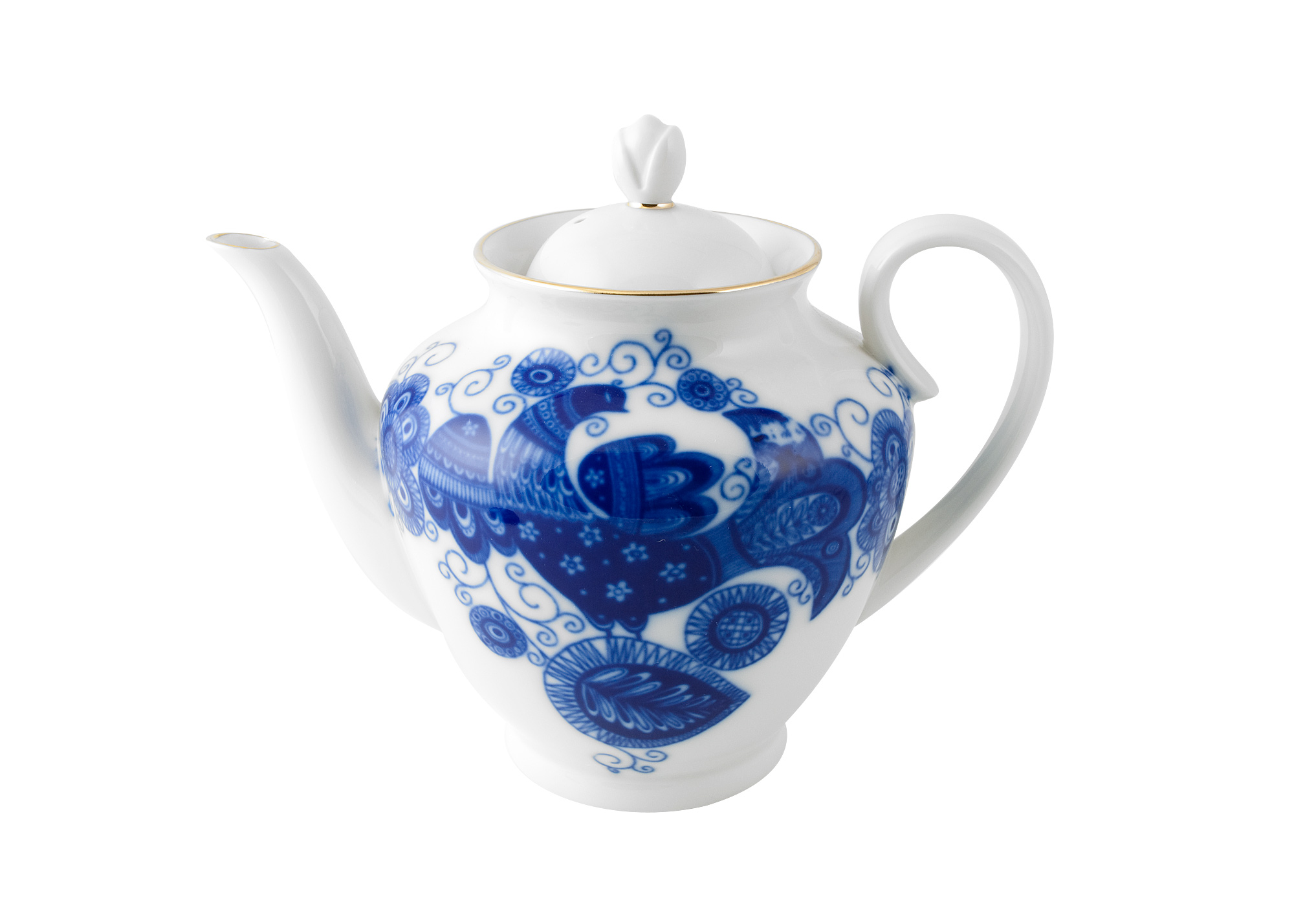 Buy Cobalt Lace Teapot at GoldenCockerel.com