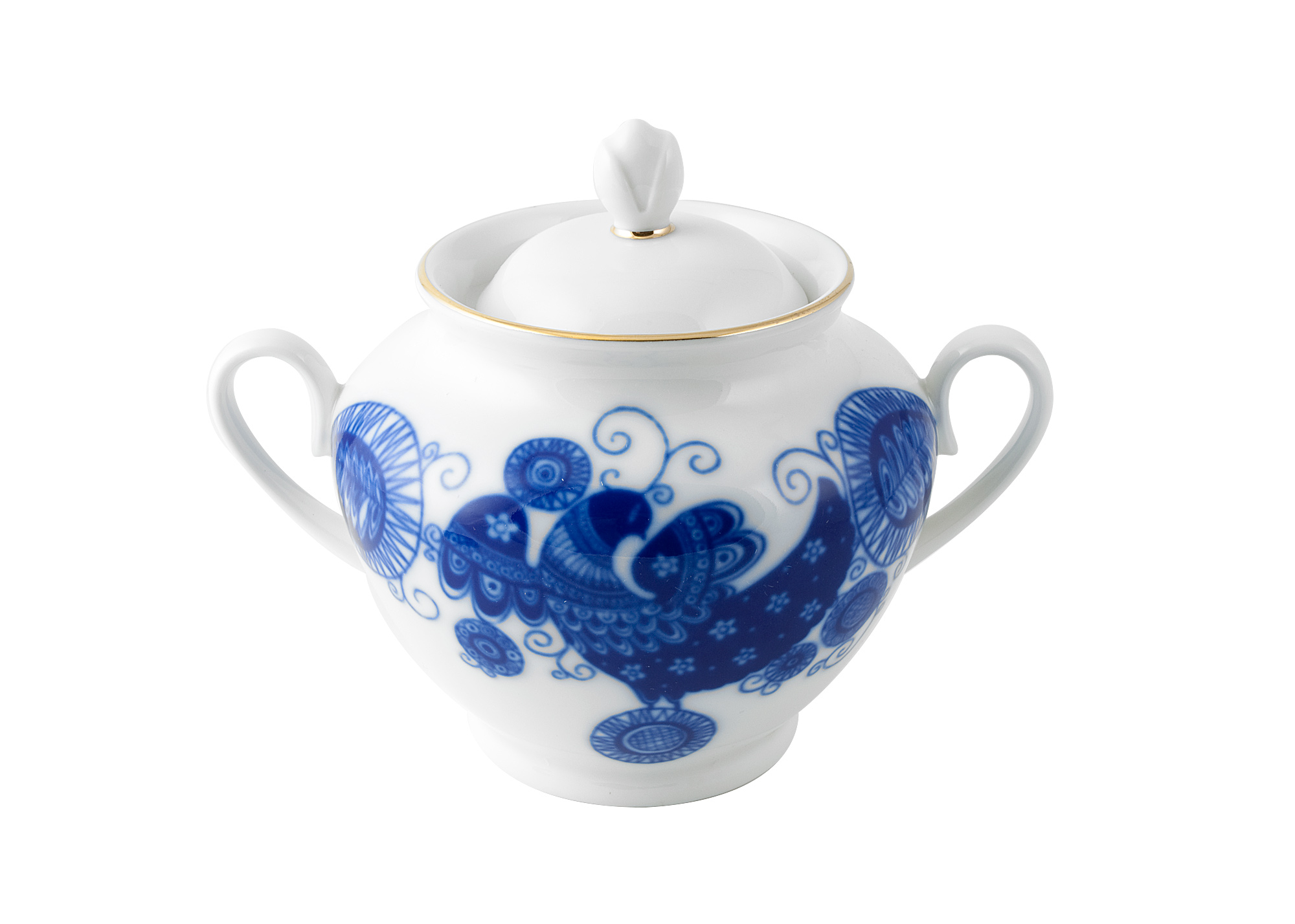 Buy Cobalt Lace Sugar Bowl at GoldenCockerel.com