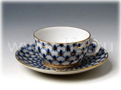 Buy Cobalt Net Demitasse C/S at GoldenCockerel.com