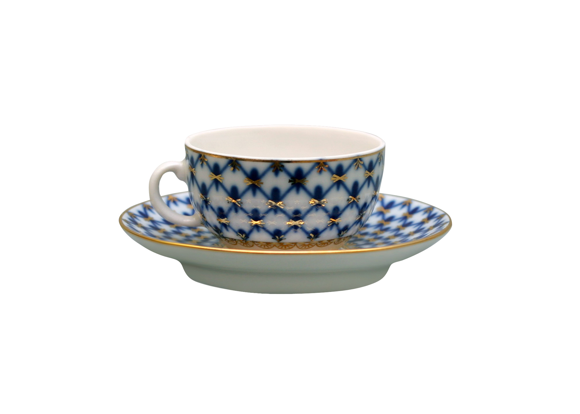 Buy Cobalt Net Demitasse C/S at GoldenCockerel.com