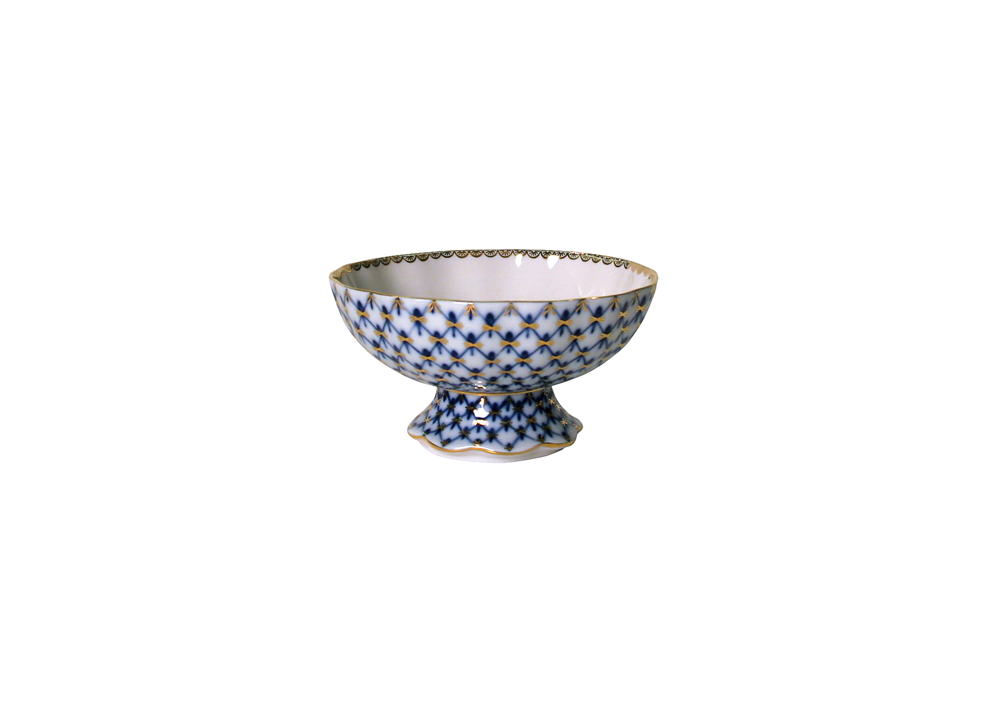 Buy Cobalt Net Candy Pedestal Dish at GoldenCockerel.com