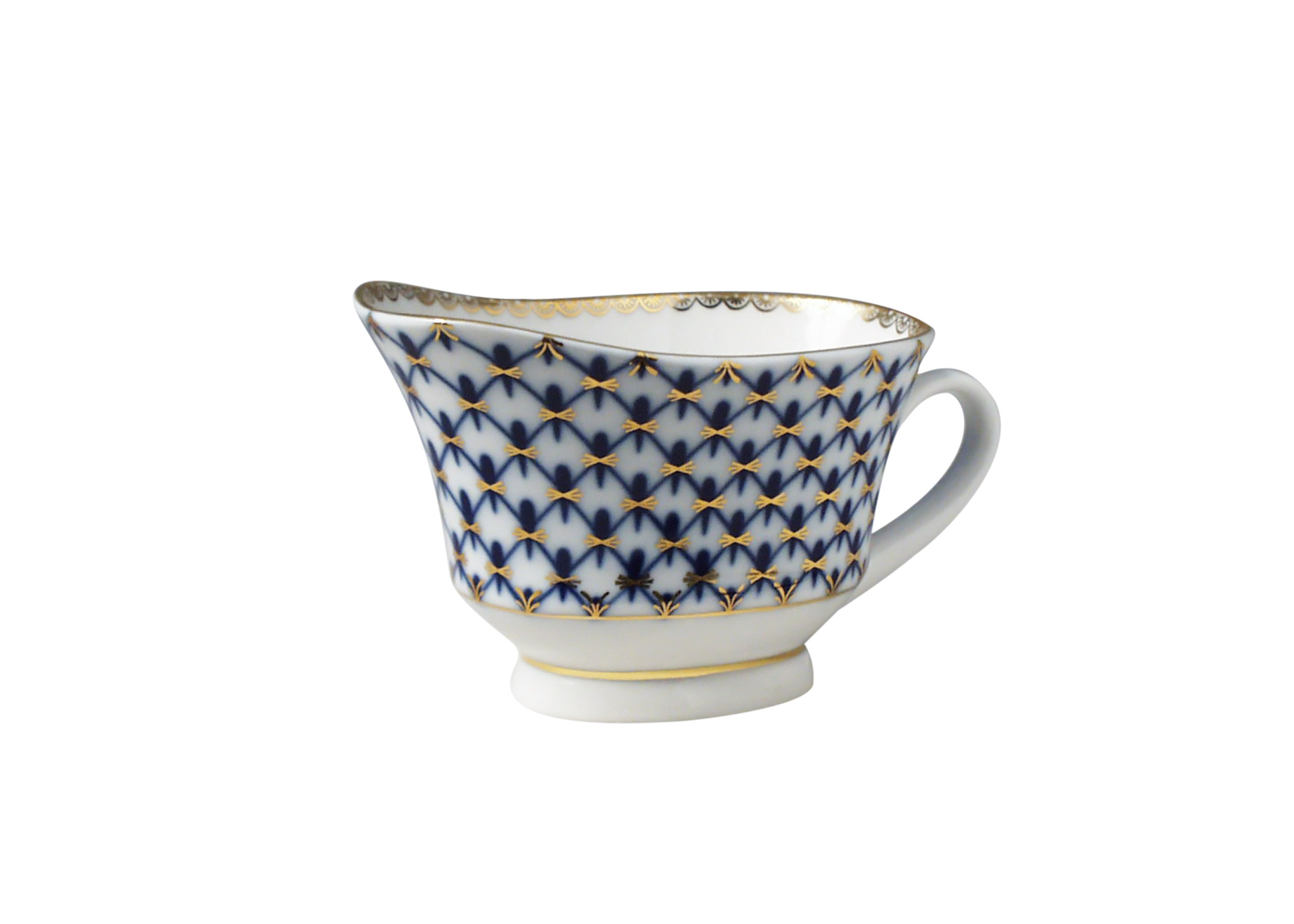 Buy Cobalt Net Gravy Boat, 6.5 oz at GoldenCockerel.com