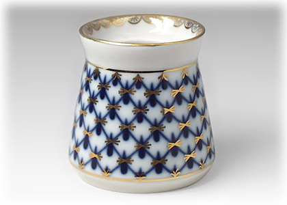 Buy Cobalt Net Mustard Bowl at GoldenCockerel.com