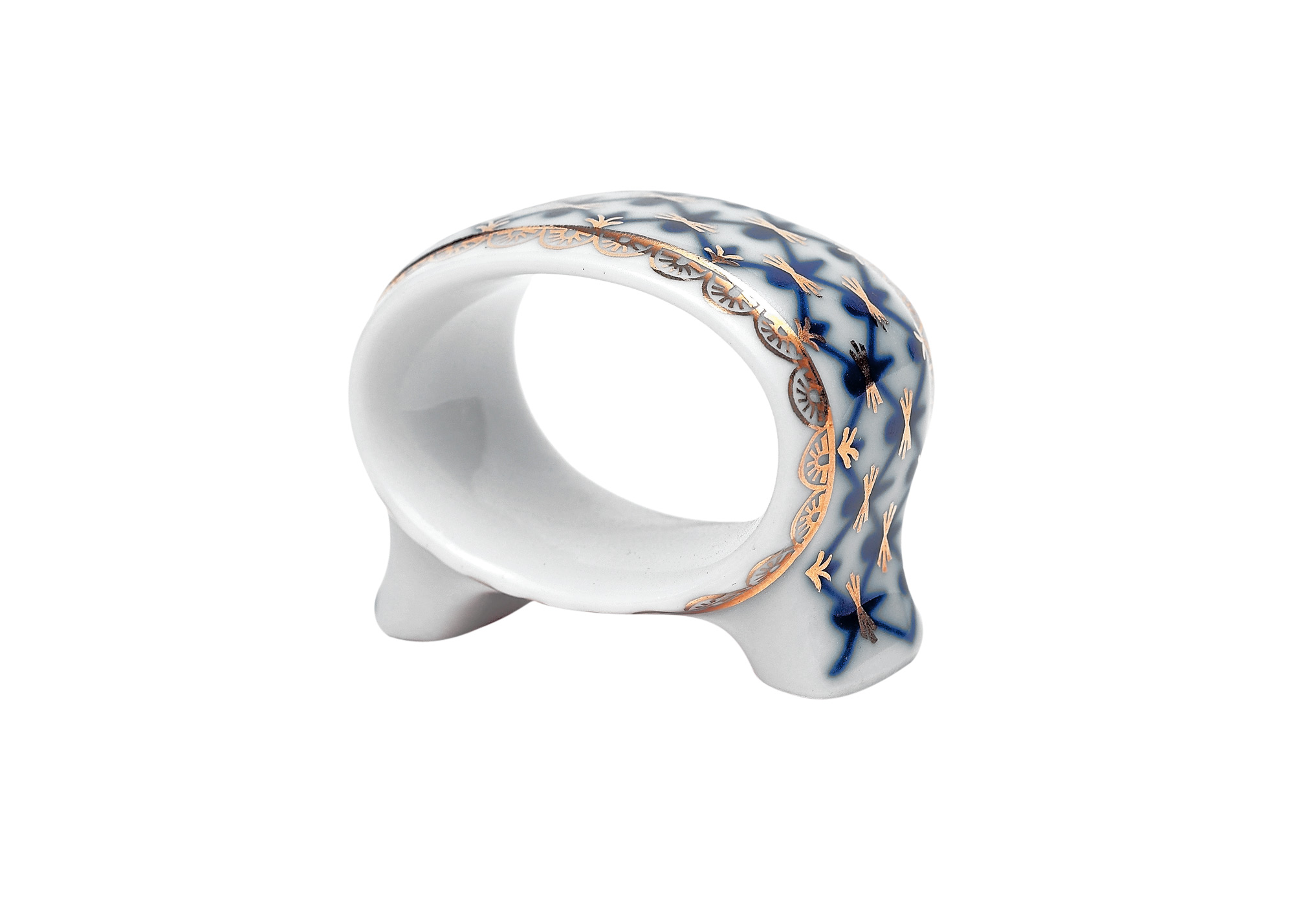 Buy Cobalt Net Napkin Ring at GoldenCockerel.com