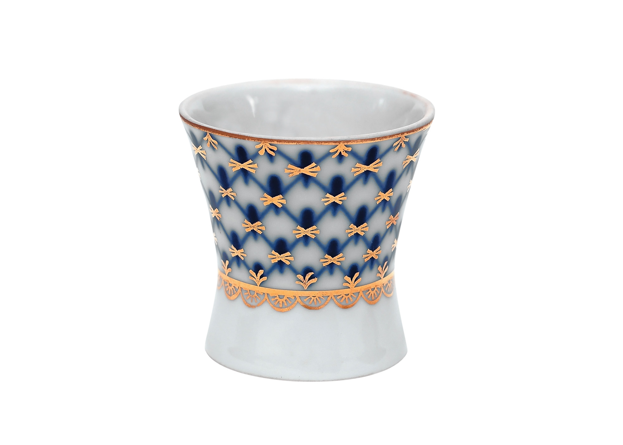 Buy Cobalt Net Egg Cup at GoldenCockerel.com