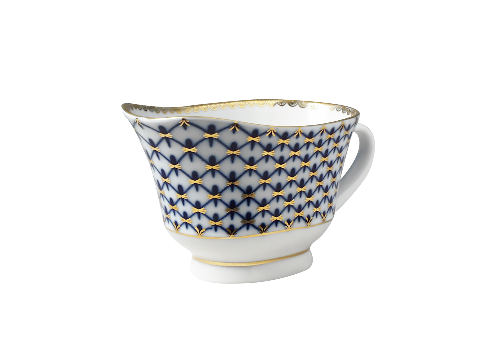 Buy Cobalt Net Gravy Boat, 13 oz at GoldenCockerel.com