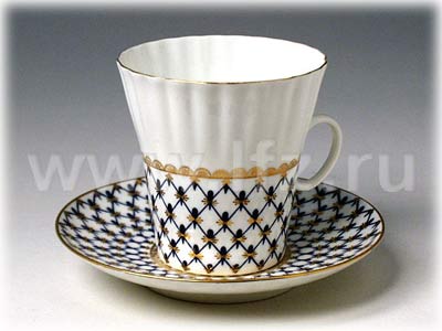 Buy Cobalt Net Bone China C/S Dandelion-shape at GoldenCockerel.com