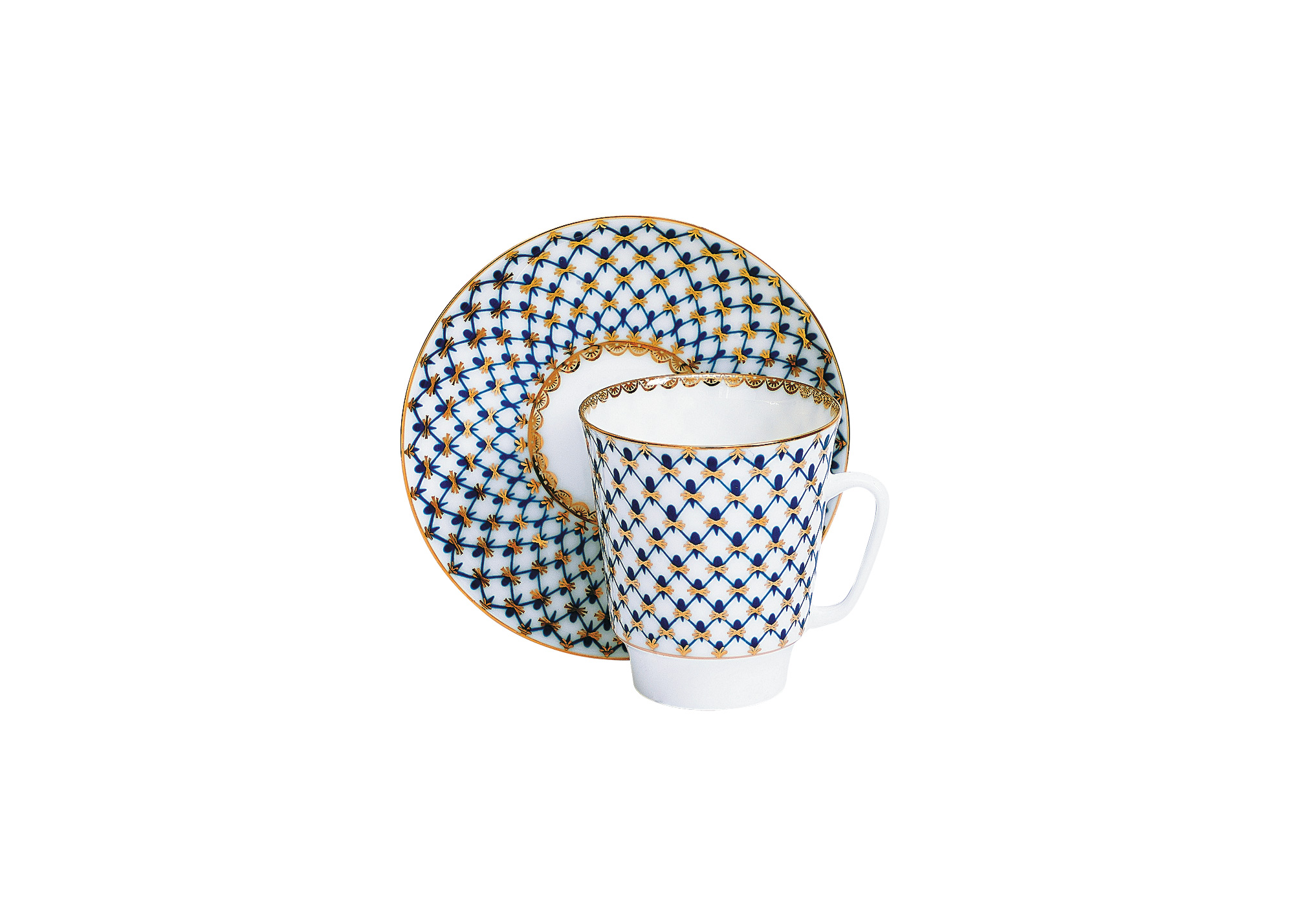 Buy Cobalt Net Bone China C/S May-shape at GoldenCockerel.com