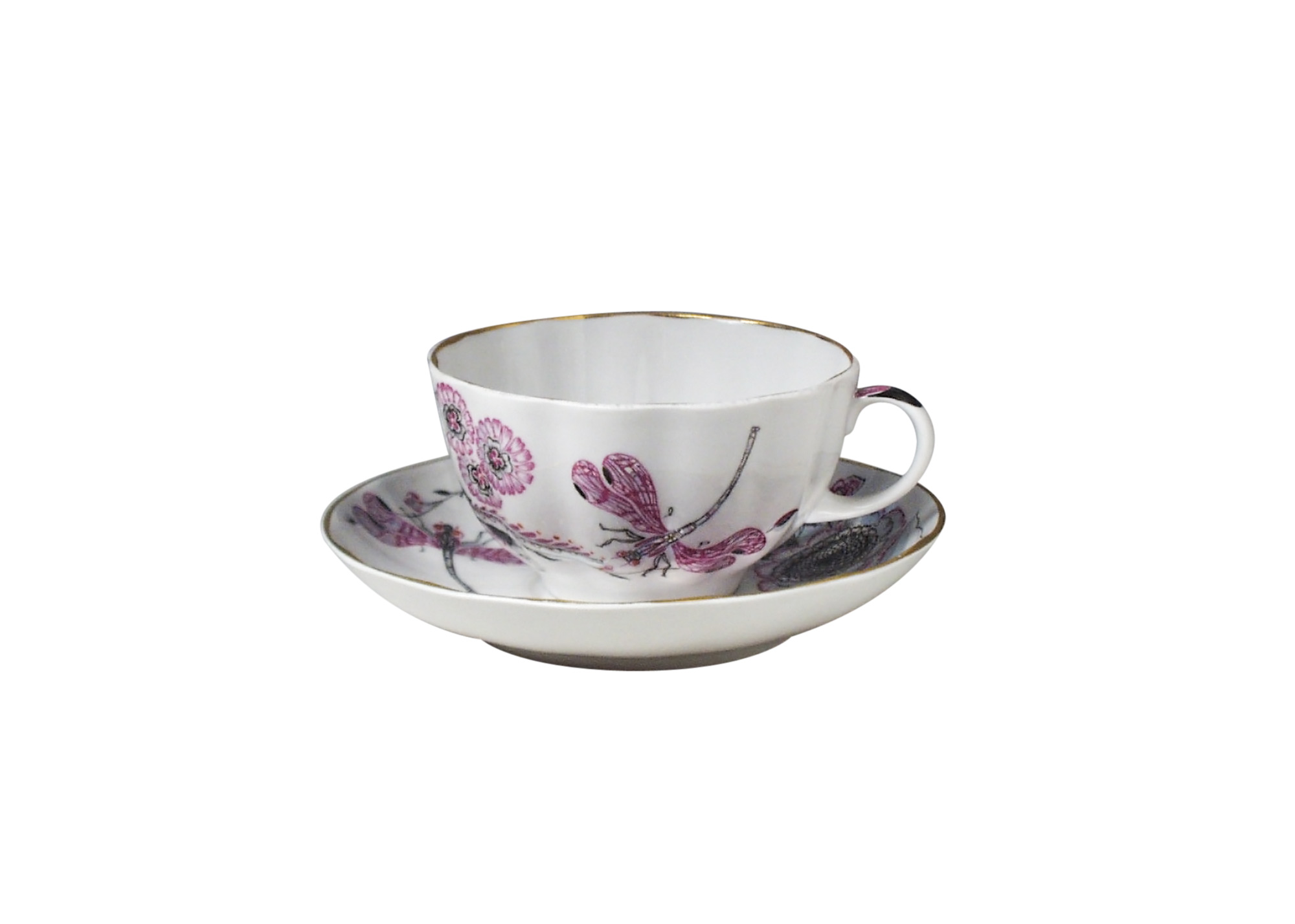 Buy Dragonfly Tea Cup and Saucer at GoldenCockerel.com