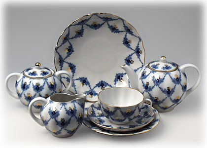 Buy Evening Time Tea Set 21 pcs. at GoldenCockerel.com