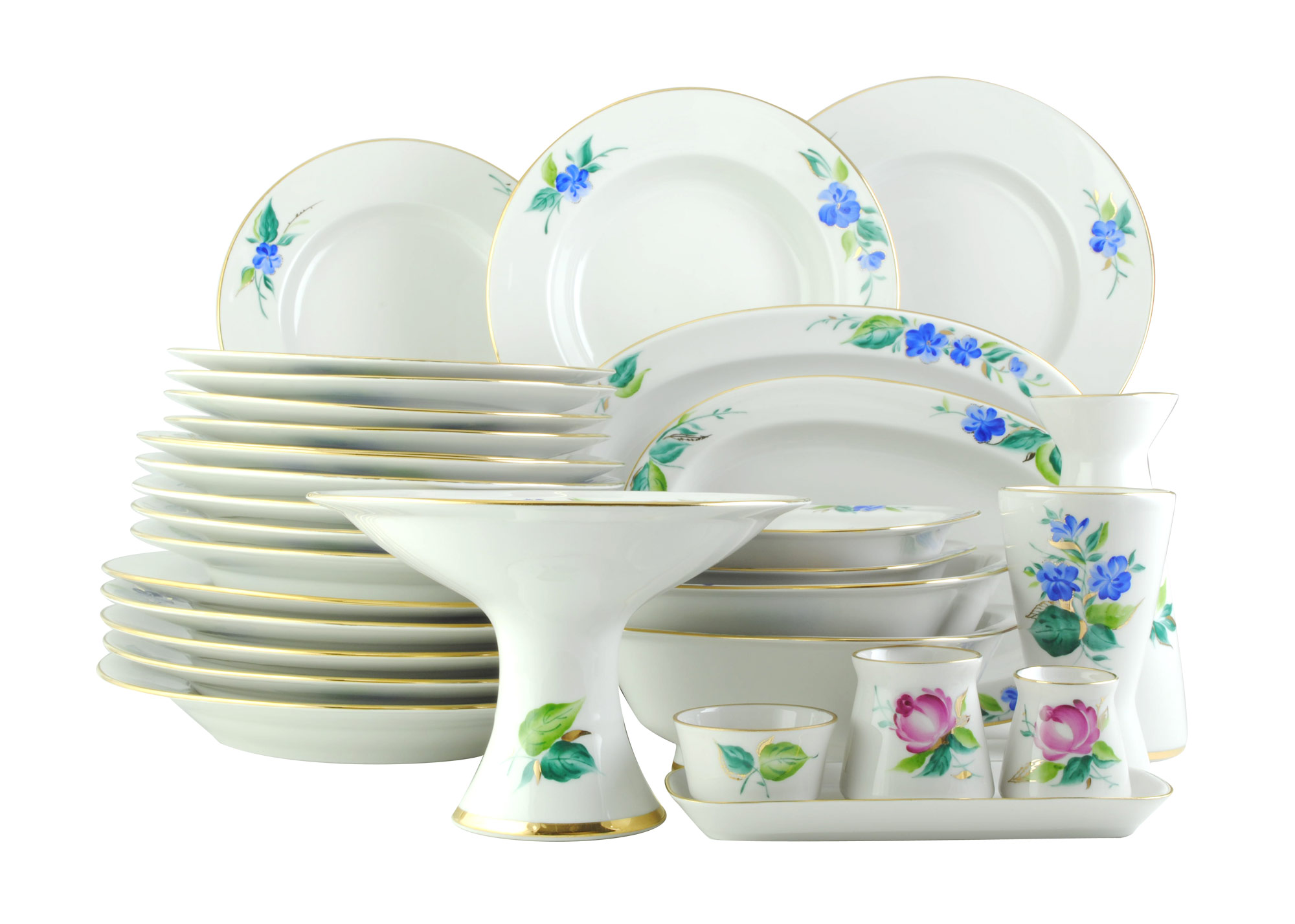 Buy Festive Dinner Set for 6 (68pc.)  at GoldenCockerel.com