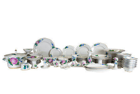 Buy Festive Dinner Set for 6, 68 pc. at GoldenCockerel.com