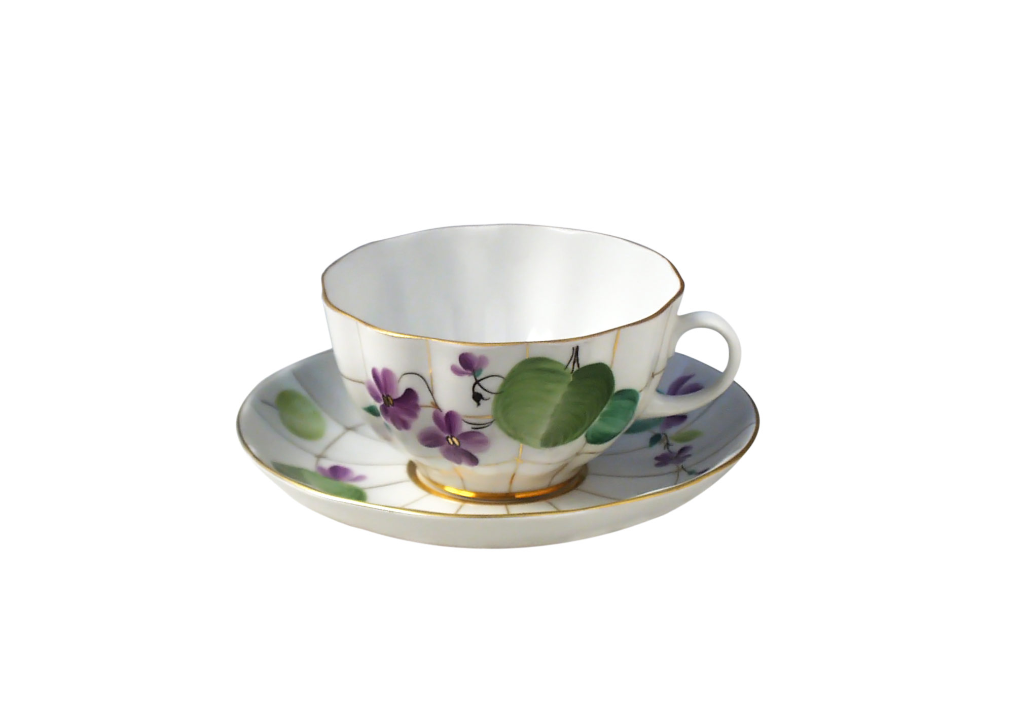 Buy Forest Violet Porcelain Cup NO SAUCER at GoldenCockerel.com