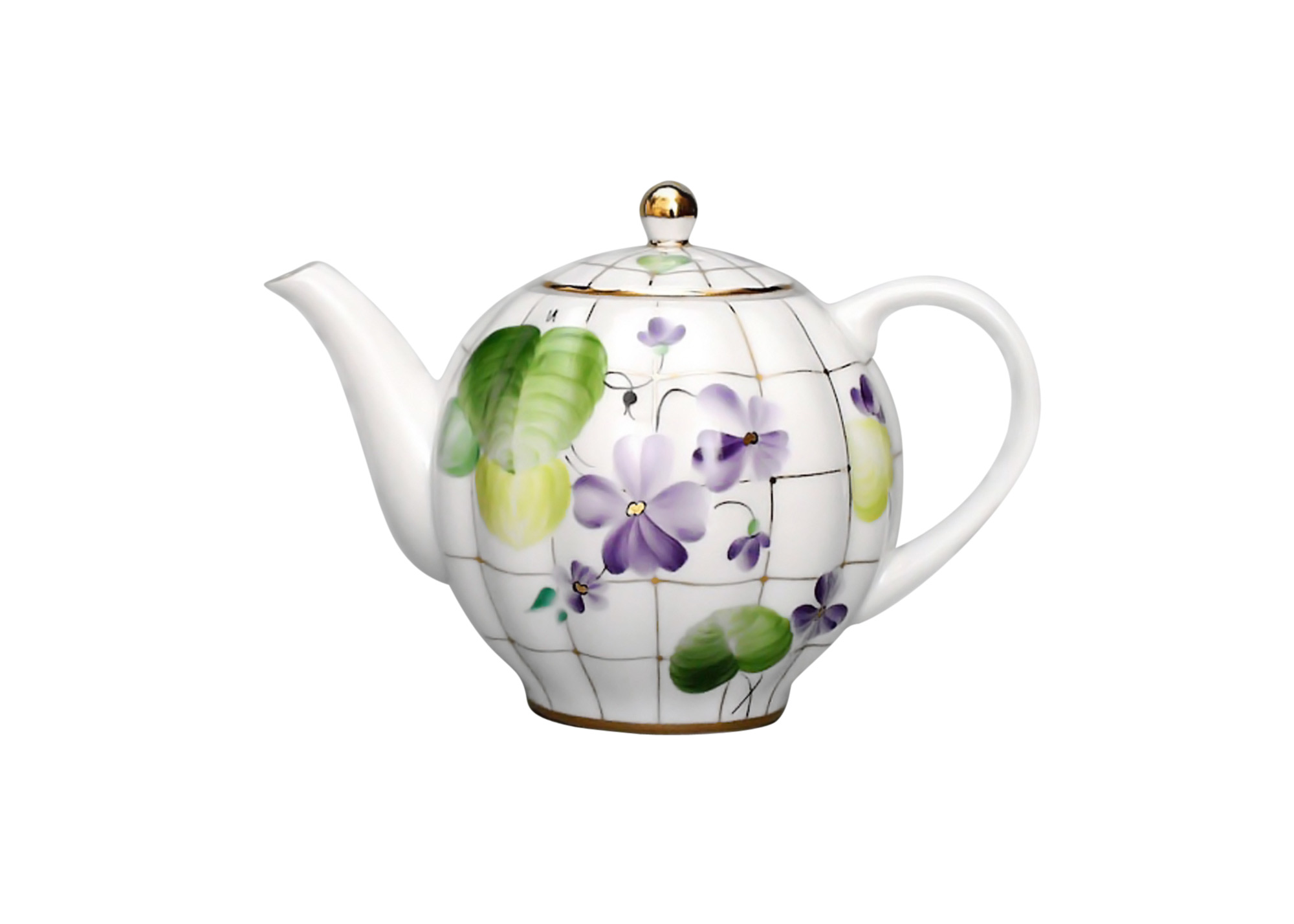 Buy Forest Violet Tea Pot at GoldenCockerel.com