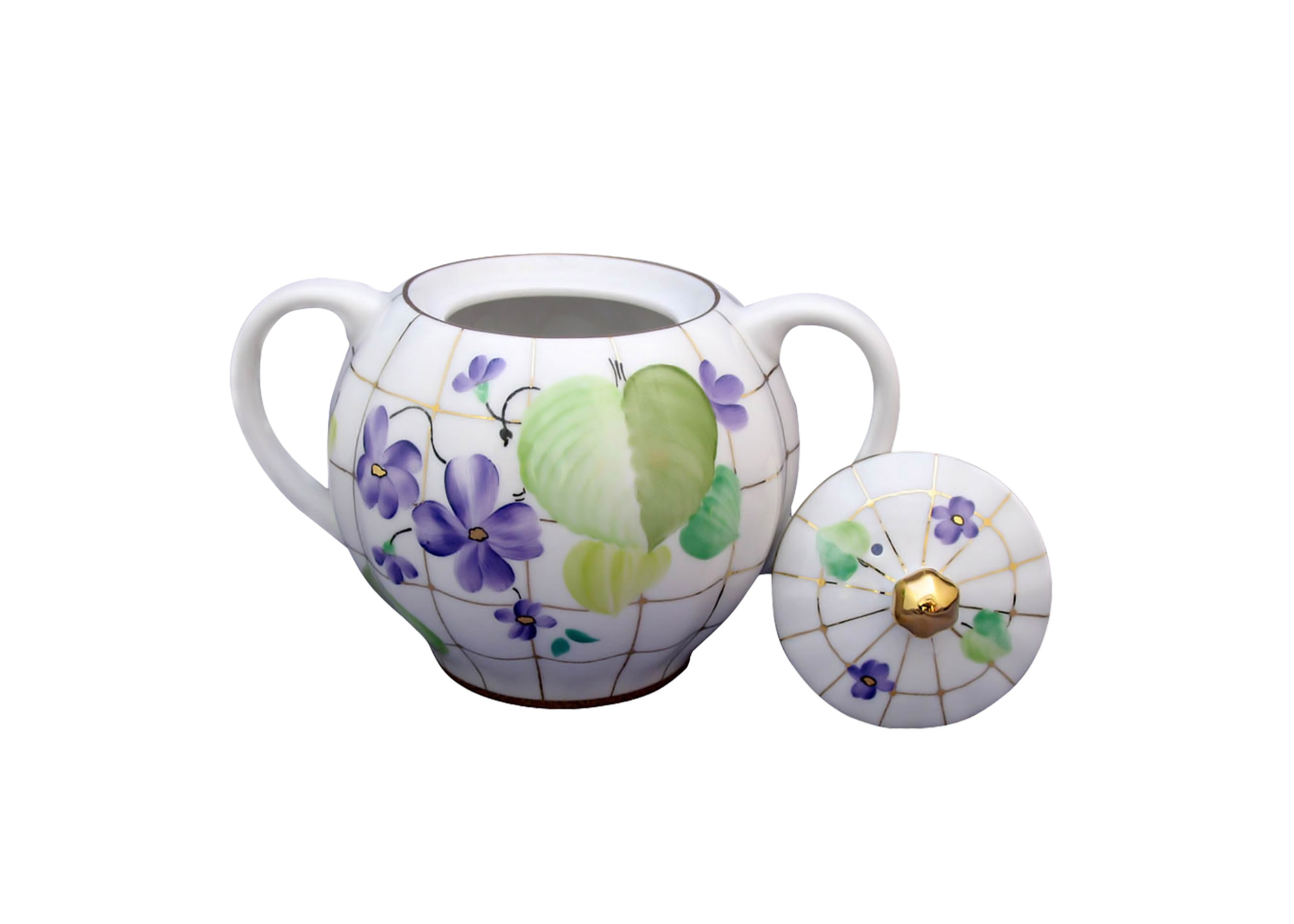 Buy Forest Violet Sugar Bowl at GoldenCockerel.com