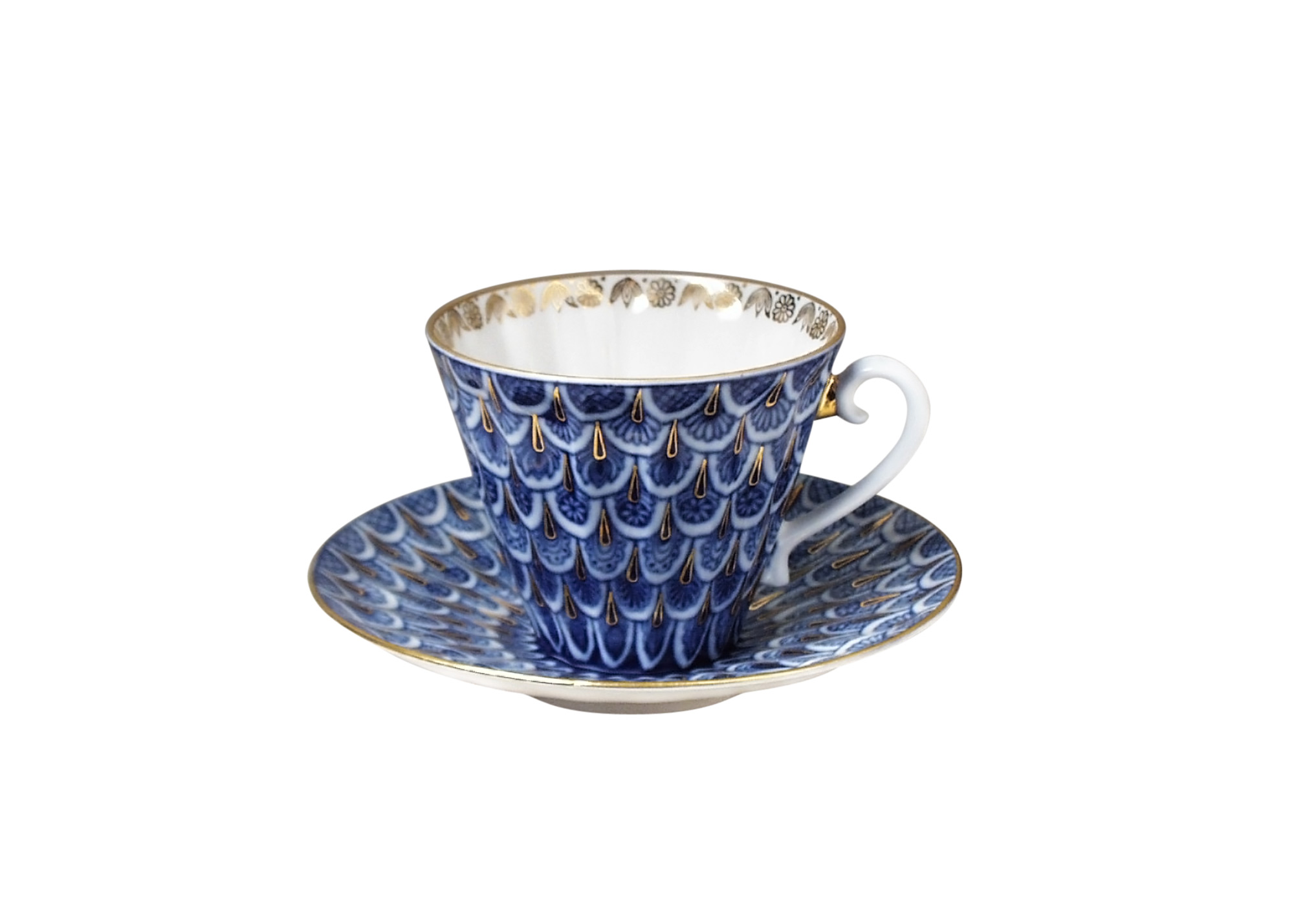 Buy Forget-Me-Not Porcelain Cup & Saucer at GoldenCockerel.com