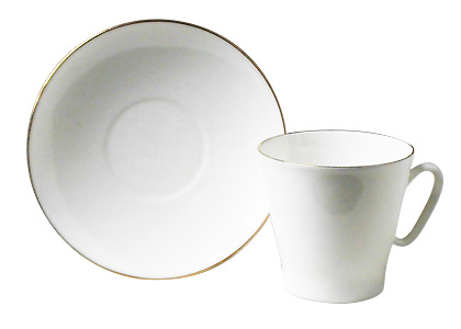 Buy Golden Edge C/S Bone China, BLACK COFFEE at GoldenCockerel.com