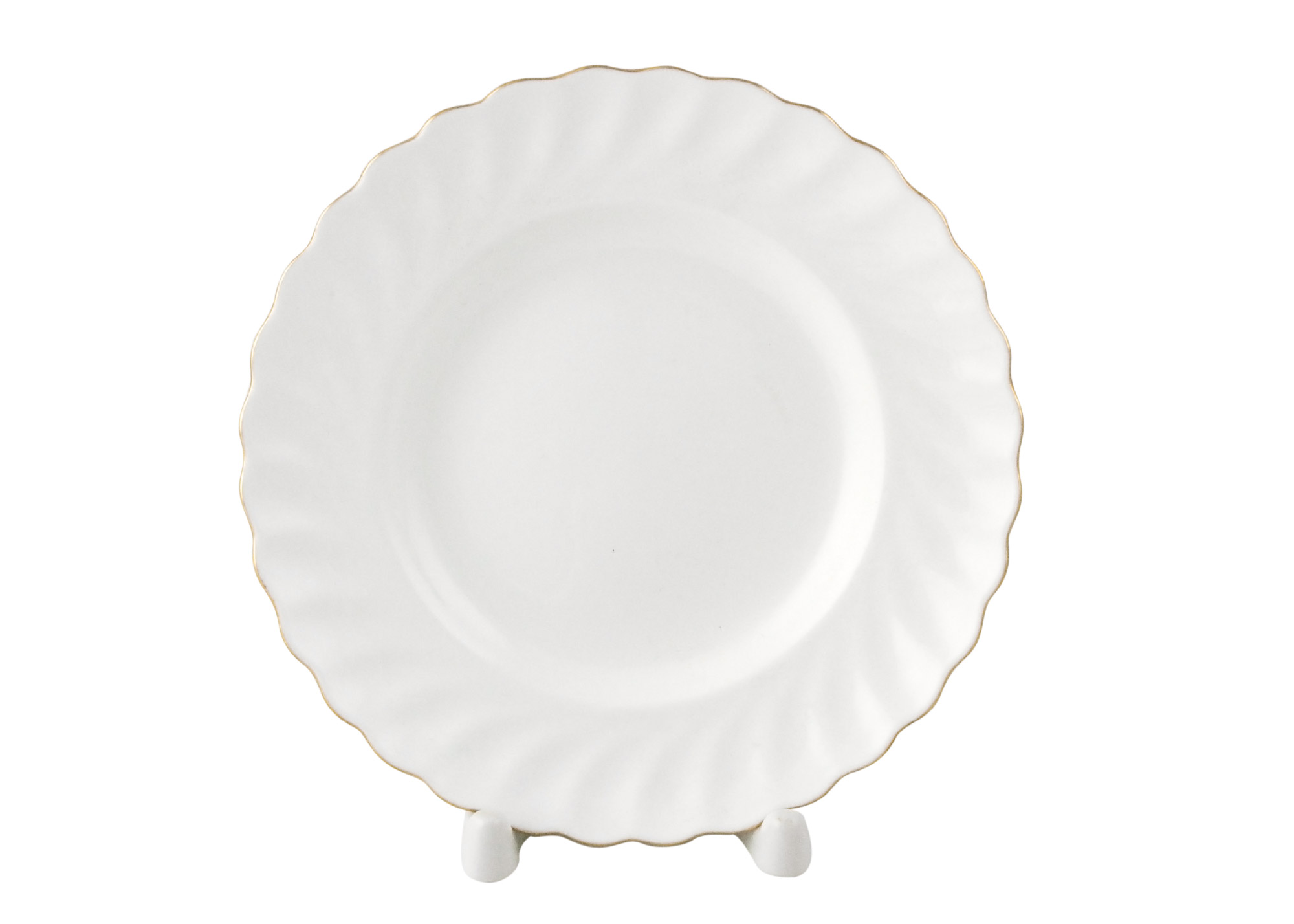 Buy Golden Edge Dessert Plate, Bone China TWIST at GoldenCockerel.com