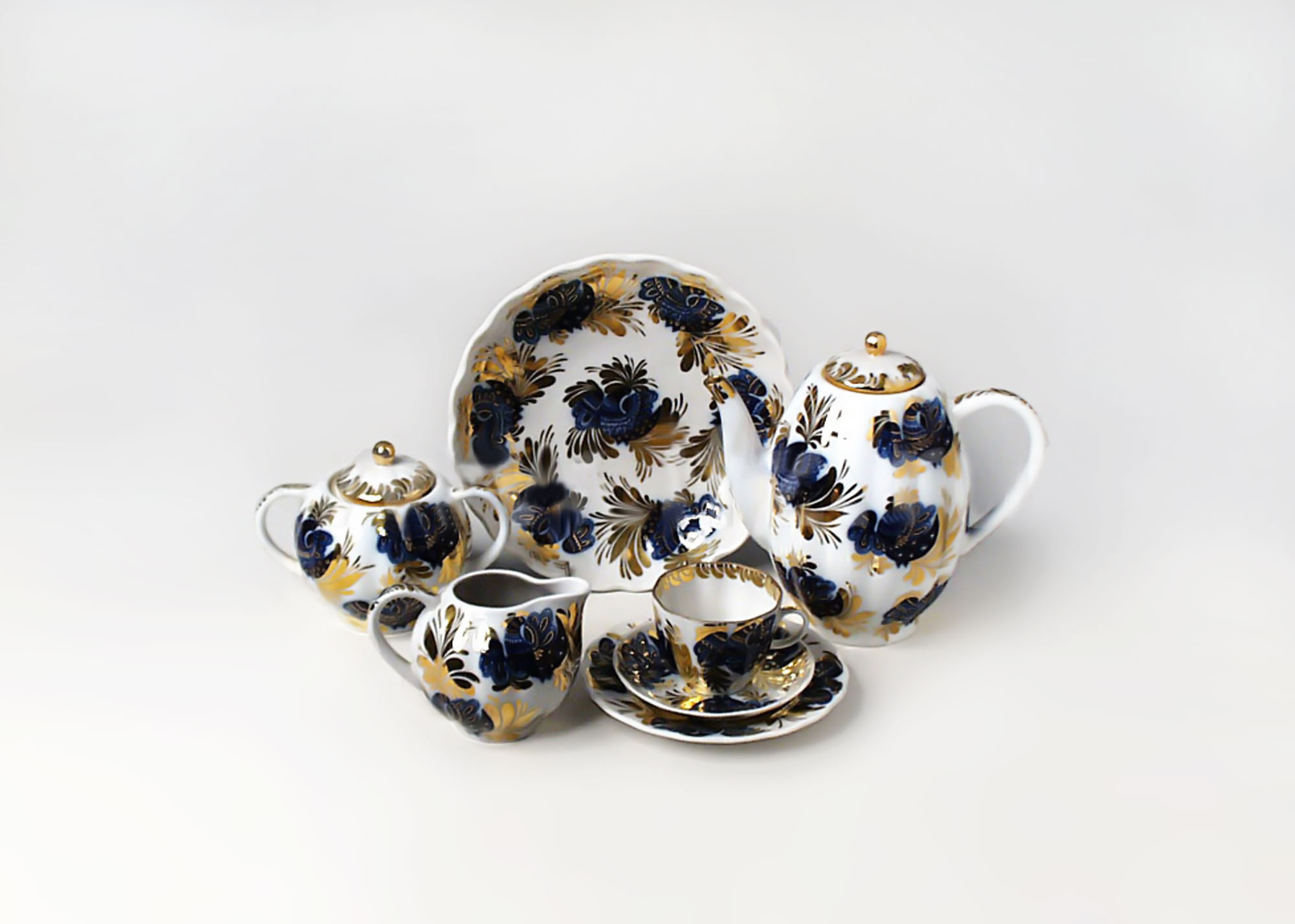 Buy Golden Garden 20pc. Tea Set for 6 at GoldenCockerel.com