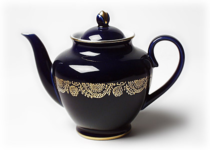 Buy Golden Frieze Teapot at GoldenCockerel.com