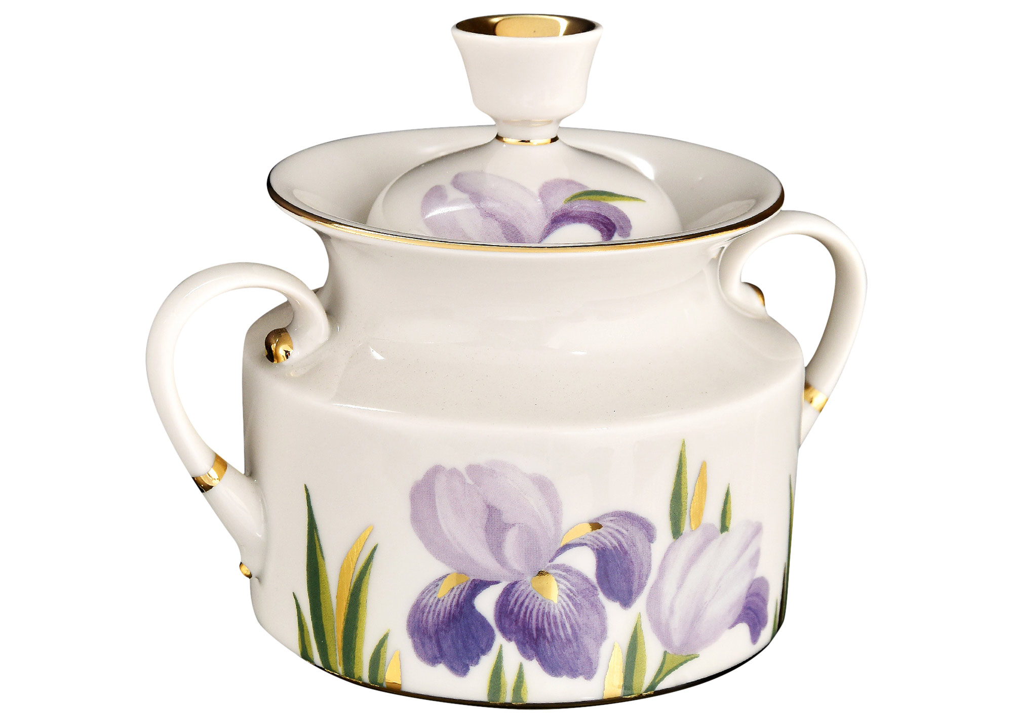 Buy Irises 20pc. Tea Set for 6 at GoldenCockerel.com