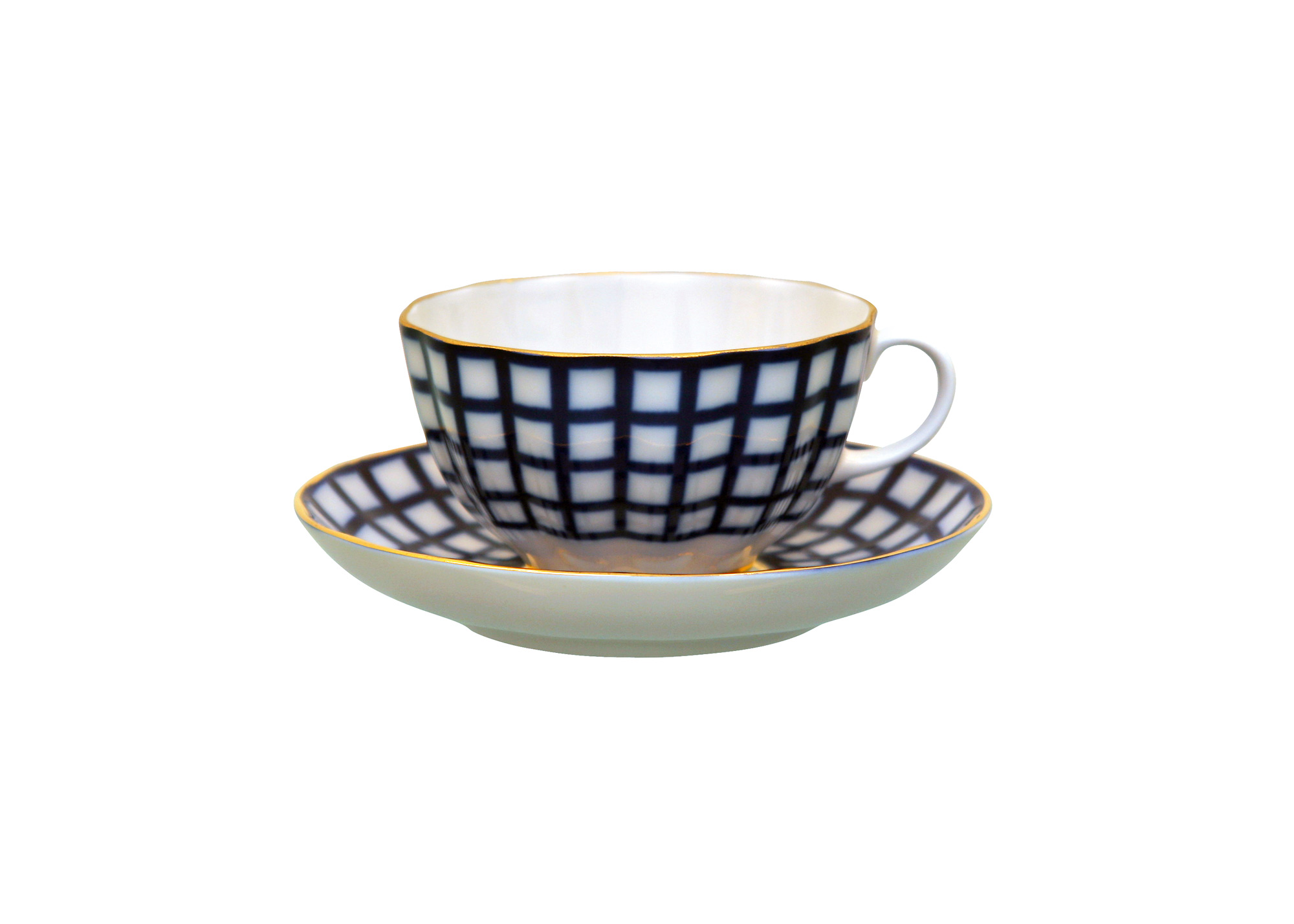 Buy Quatro Tea Cup and Saucer at GoldenCockerel.com