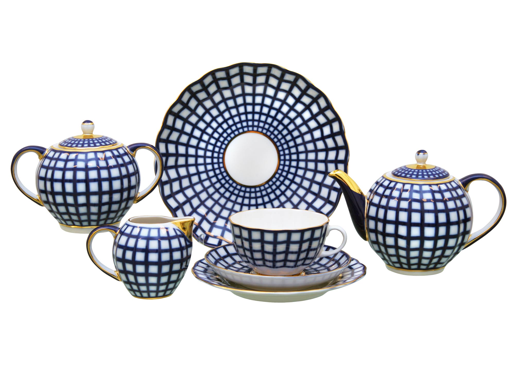 Buy Quatro 20pc.Tea Set for 6 at GoldenCockerel.com