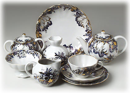 Buy Reflections Tea Set, 24 pcs at GoldenCockerel.com