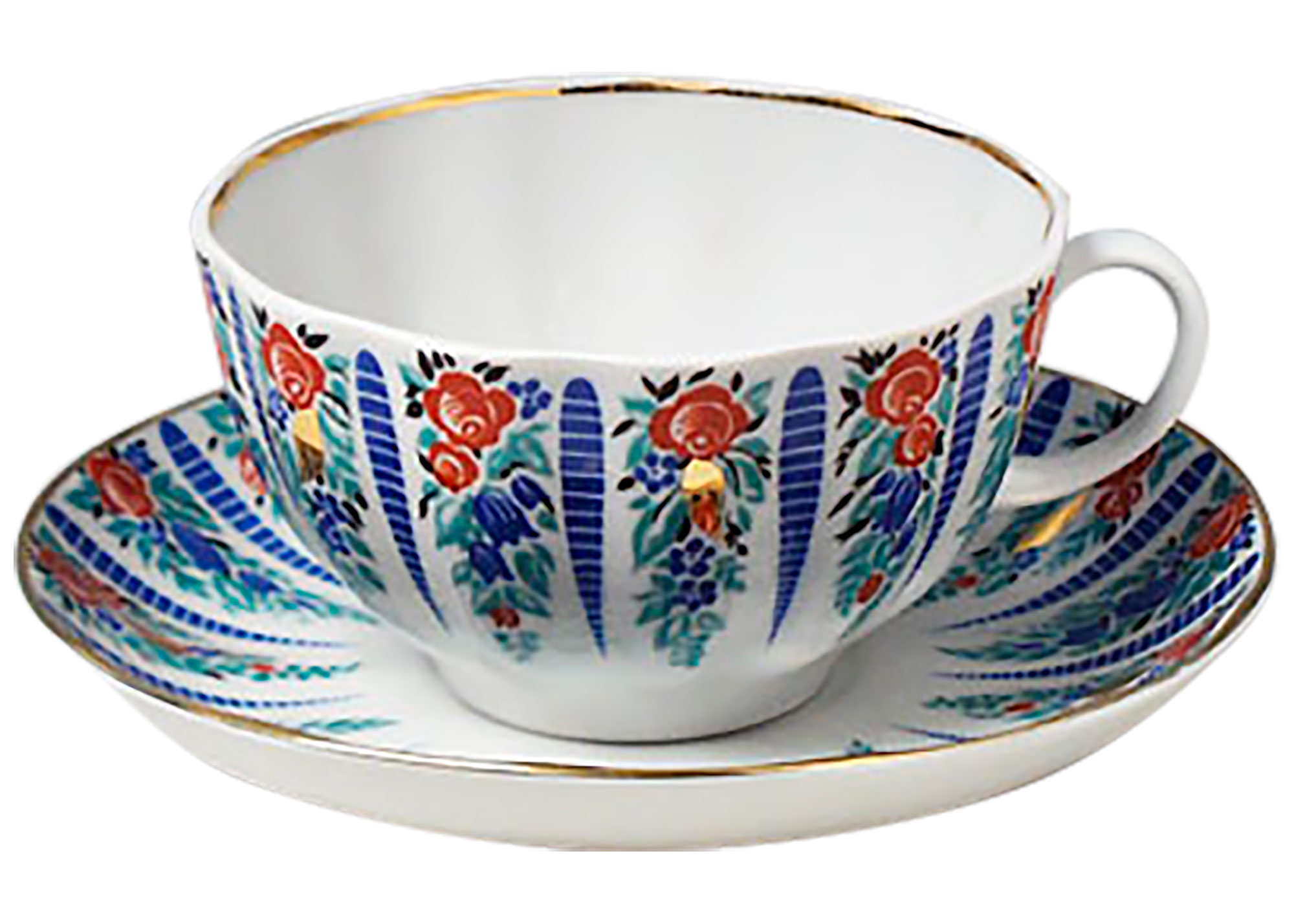 Buy Sarafan Tea Cup and Saucer at GoldenCockerel.com
