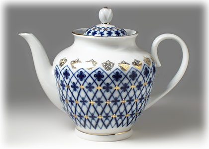 Buy Snowflake Teapot at GoldenCockerel.com
