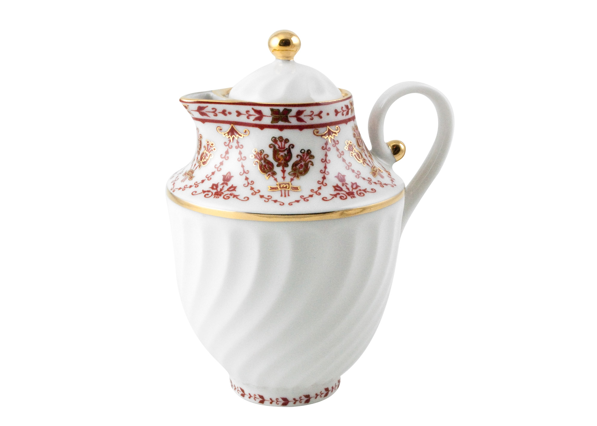 Buy Terracotta Frieze Creamer w/ Lid at GoldenCockerel.com