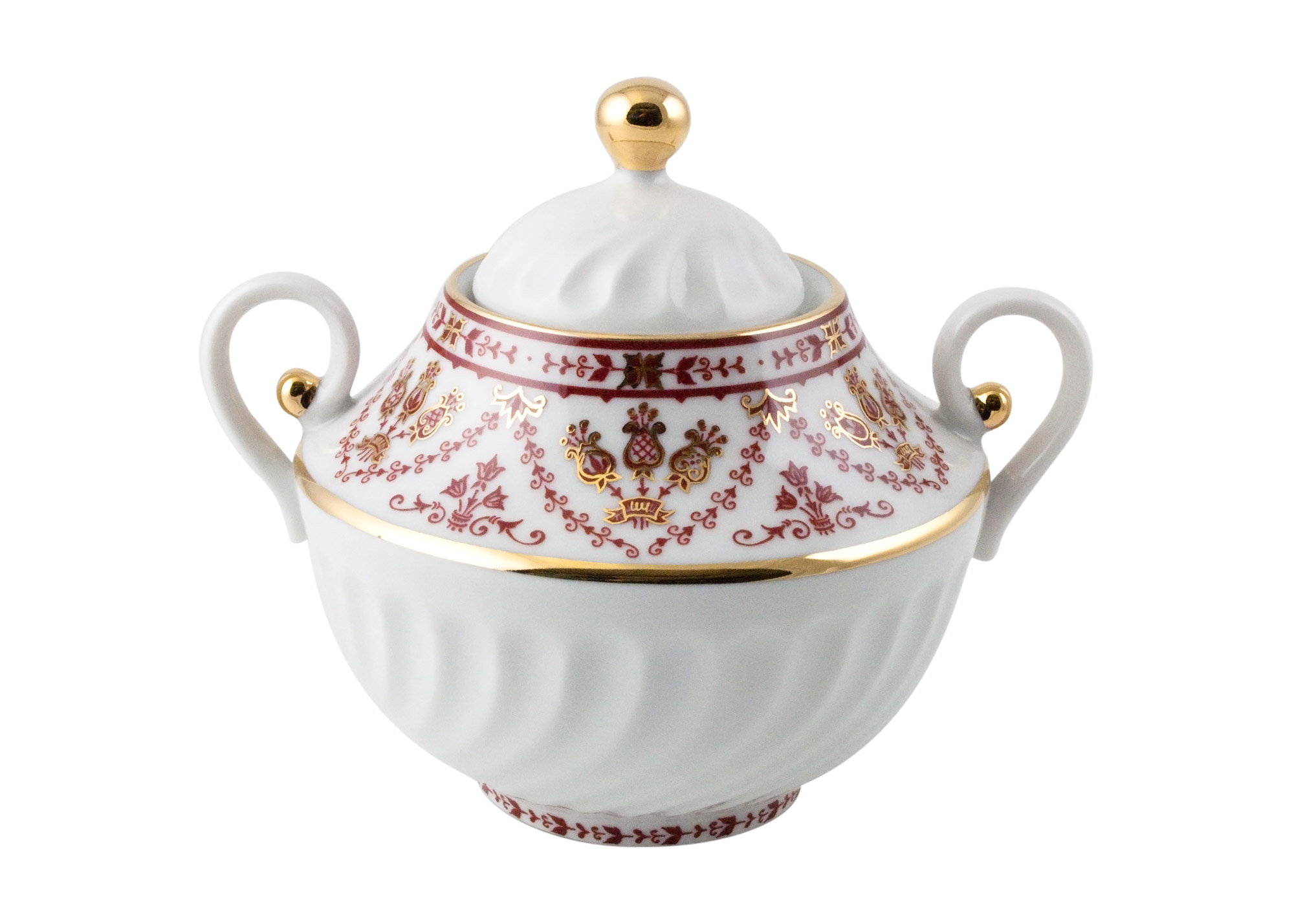 Buy Terracotta Frieze Sugar Bowl at GoldenCockerel.com